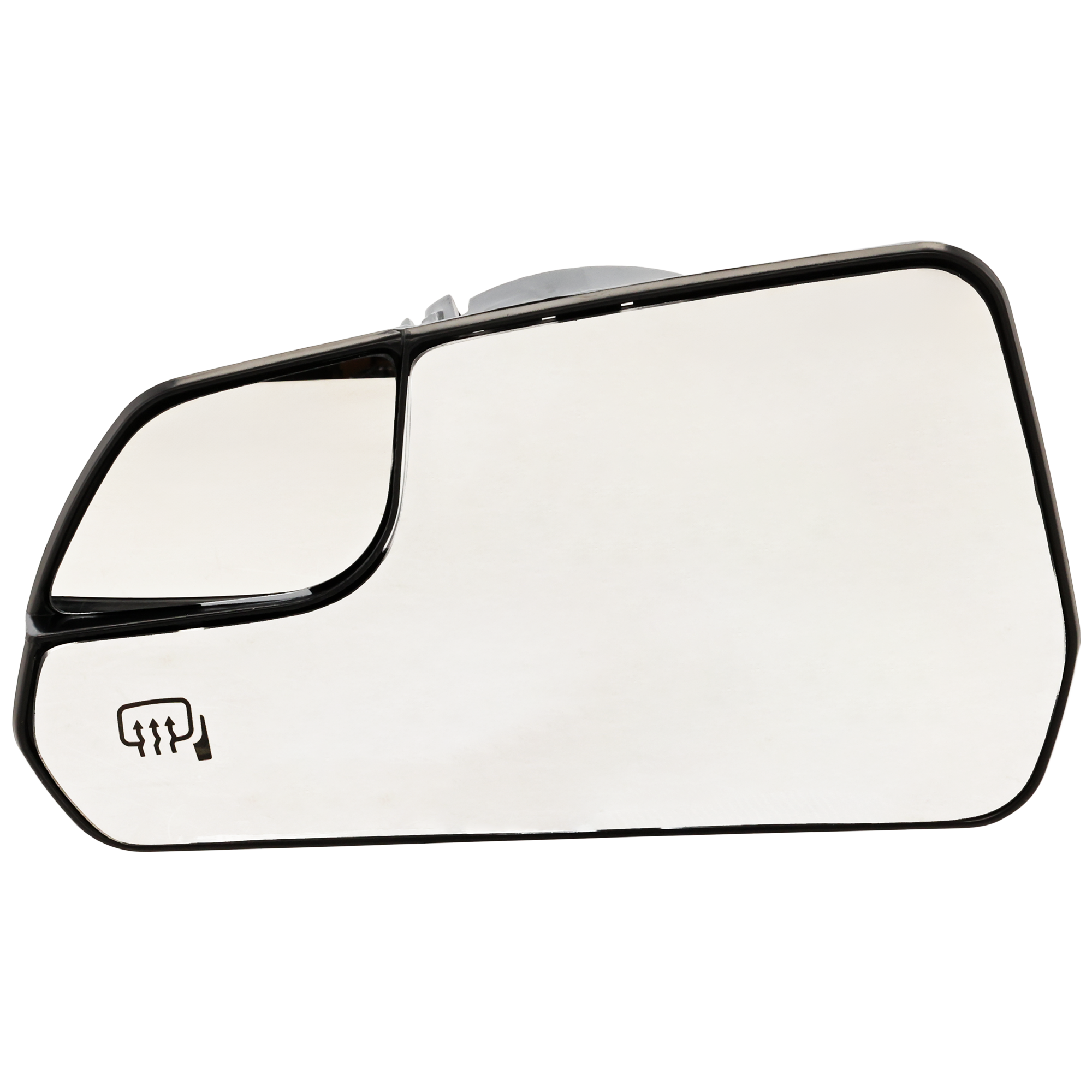 AM MUSTANG 18-20 MIRROR GLASS LH Heated w Backing Plate No Memory Flat SKU FD485GL Partslink FO1324220 OEM FR3Z17K707T