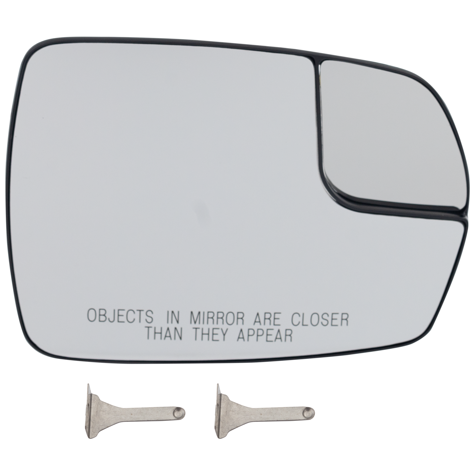 AM EDGE 15-18 MIRROR GLASS RH Non Heated No Blind Spot Detection SKU FD486GR Partslink FO1325223 OEM FT4Z17K707A