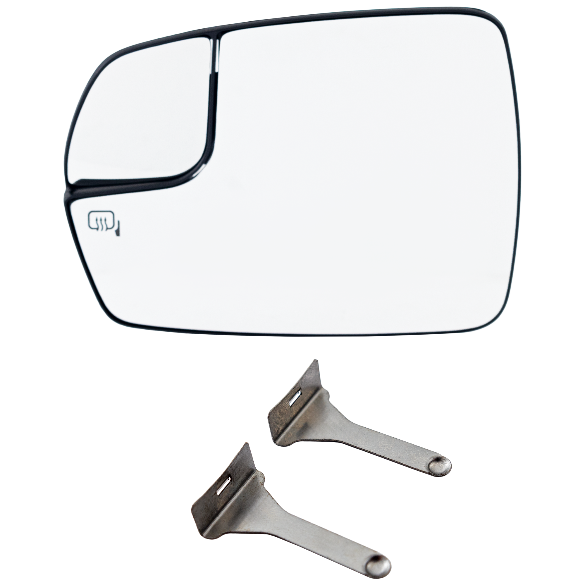 AM EDGE 15-18 MIRROR GLASS LH Heated No Blind Spot Detection SKU FD487GL Partslink FO1324224 OEM FT4Z17K707H
