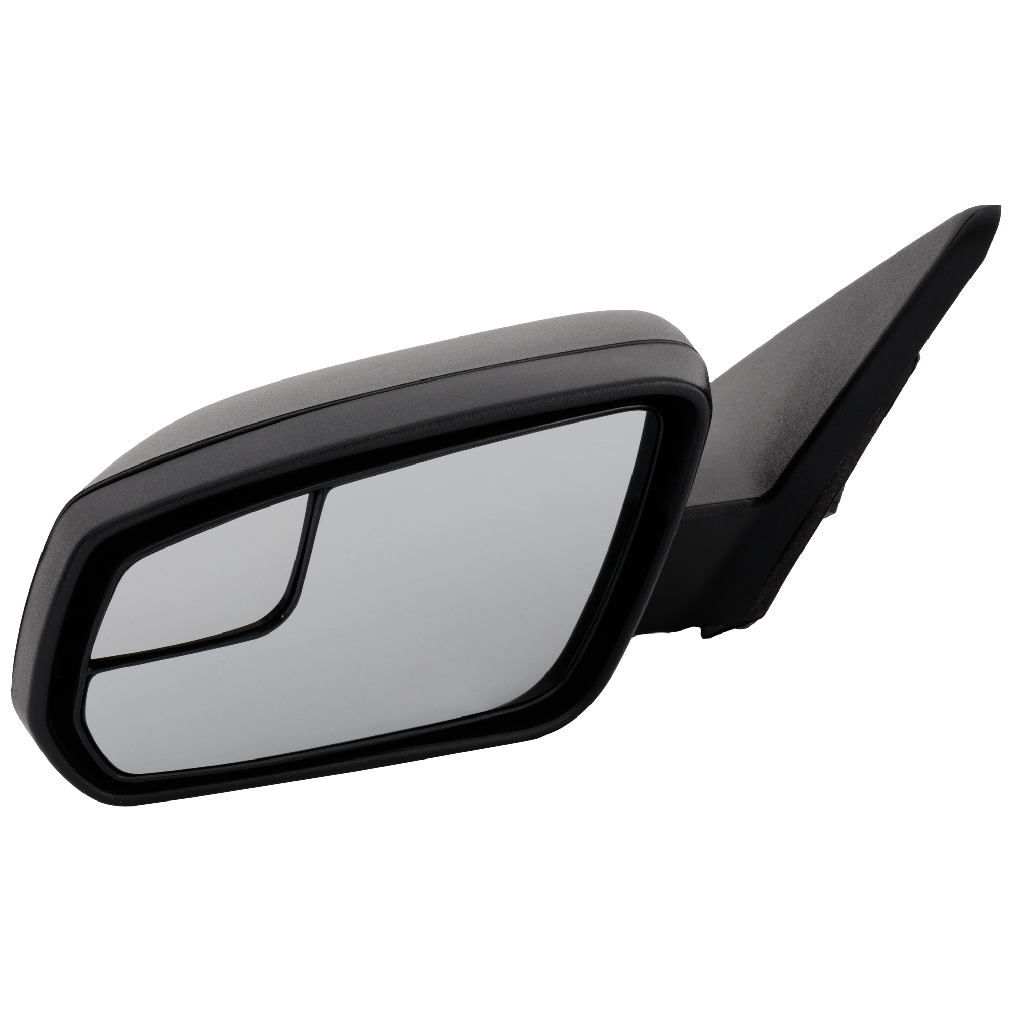 AM MUSTANG 13-14 MIRROR LH Power Manual Folding Non Heated Textured w Blind Spot Detection in Glass No Auto dimming Memory Signal Light Puddle Light Base Model SKU FD499EL Partslink FO1320451 OEM DR3Z17683AA PFM