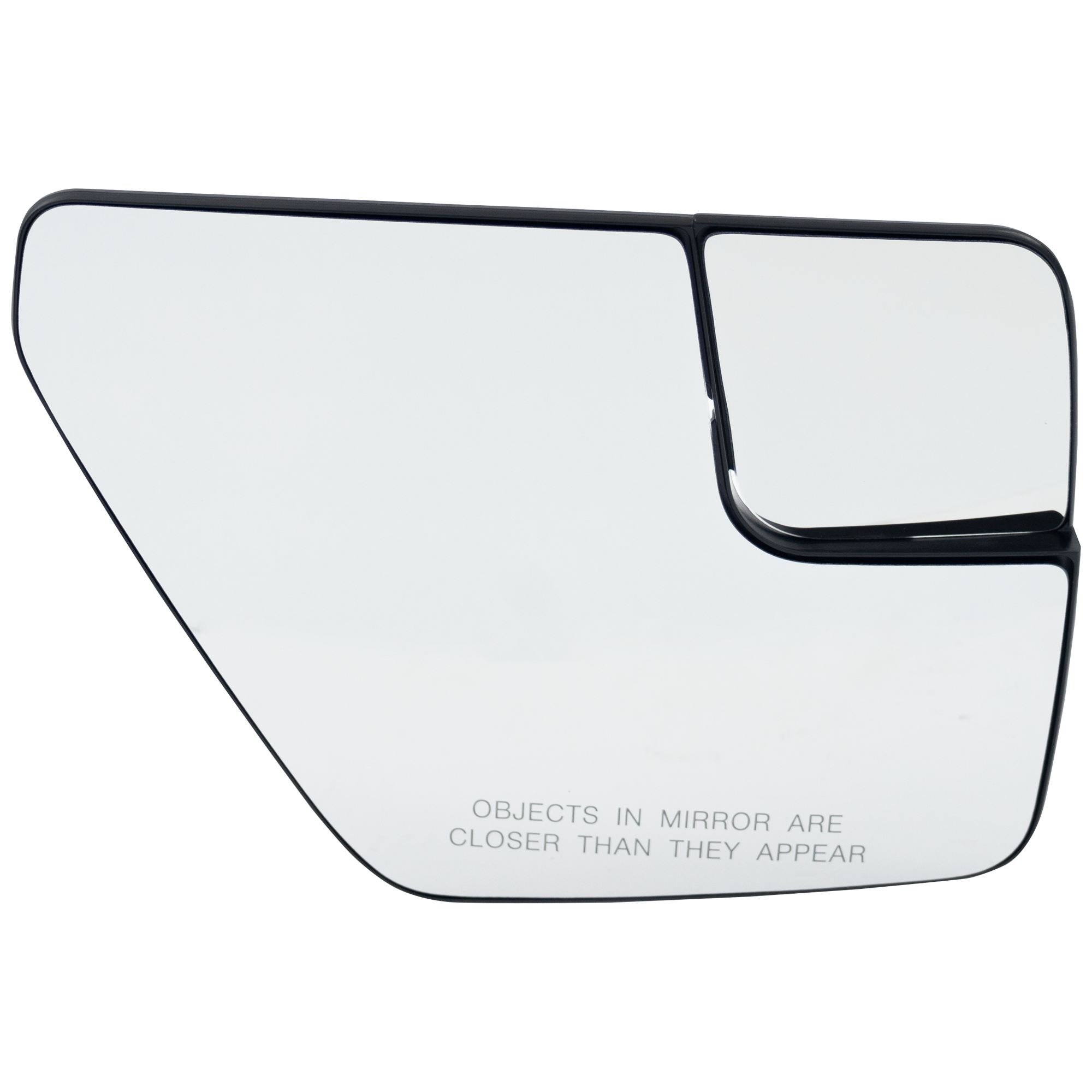 AM F 150-21-25 MIRROR GLASS RH Non Heated Non Towing No Auto dimming Blind Spot Detection Exc. Raptor Model SKU FD534GR Partslink FO1325205 OEM ML3Z17K707A