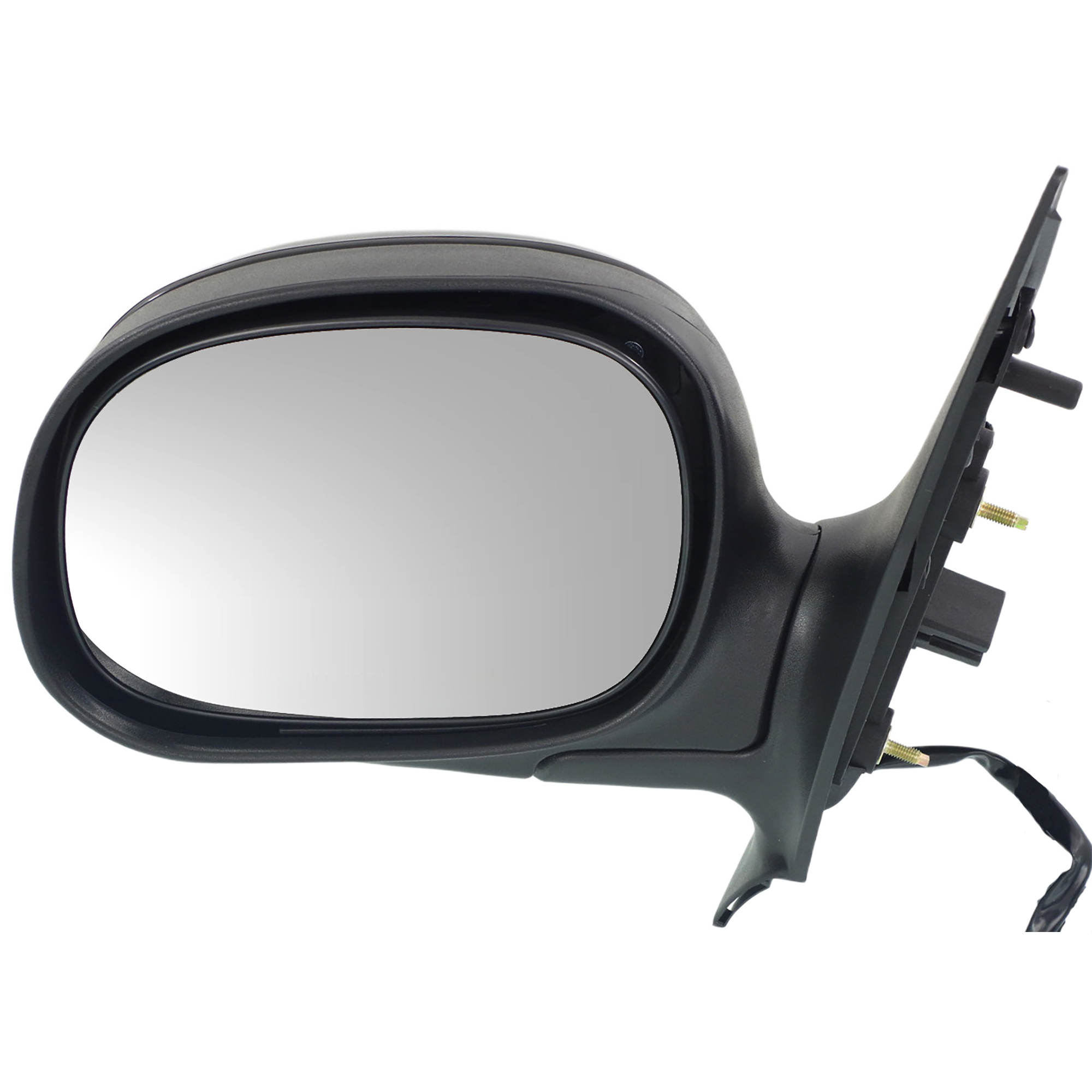 AM EXPEDITION 98-02 MIRROR LH Non Towing Power Manual Folding Non Heated Paintable Contour Style No Auto dimming BSD Memory and Signal Light SKU FD56EL Partslink FO1320199 OEM F85Z17683GAB PFM