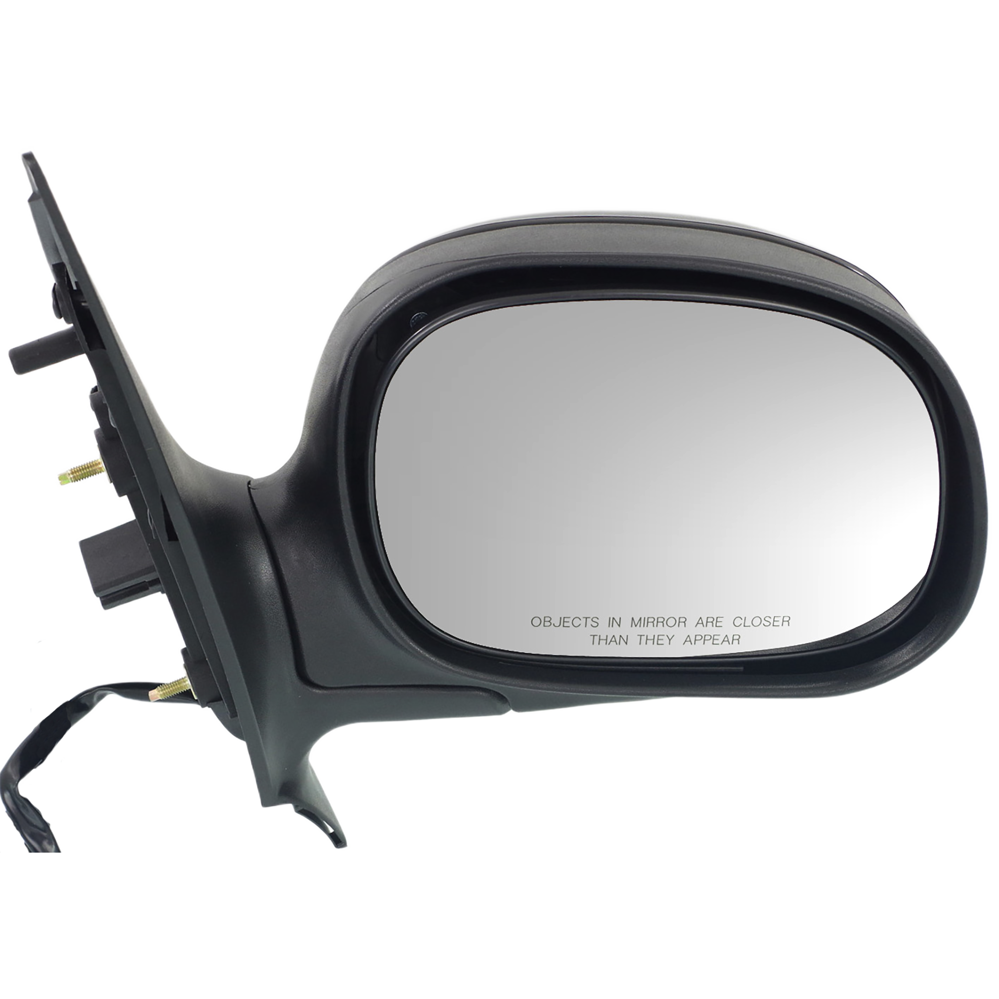 AM EXPEDITION 98-02 MIRROR RH Non Towing Power Manual Folding Non Heated Paintable Contour Style No Auto dimming BSD Memory and Signal Light SKU FD56ER Partslink FO1321199 OEM F85Z17682GAA PFM