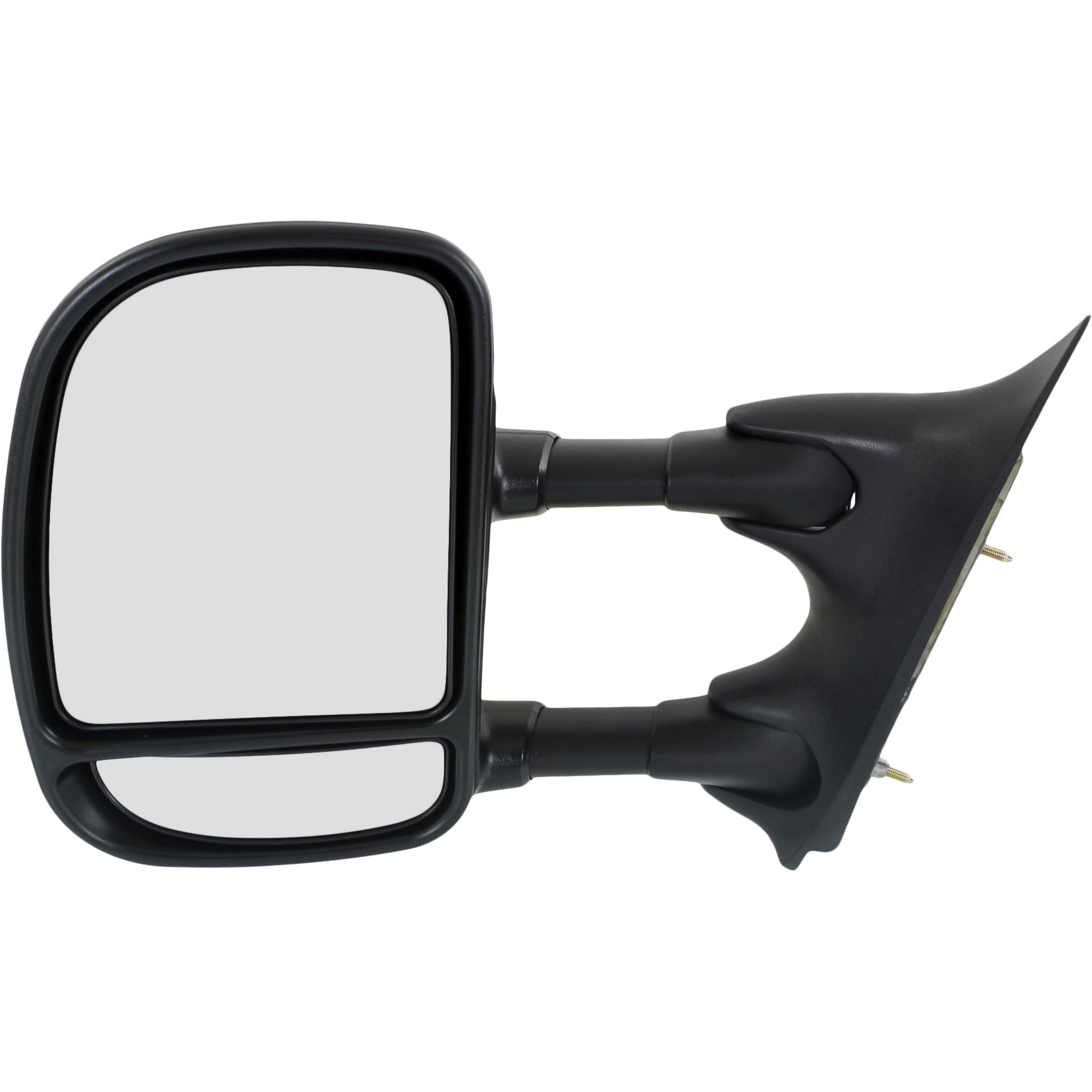 AM F SERIES SUPER DUTY 99-07 TOWING MIRROR LH Manual Adjust Manual Folding Non Heated Textured Single Swing Type SKU FD66L Partslink FO1320195 OEM 1C3Z17683JAA