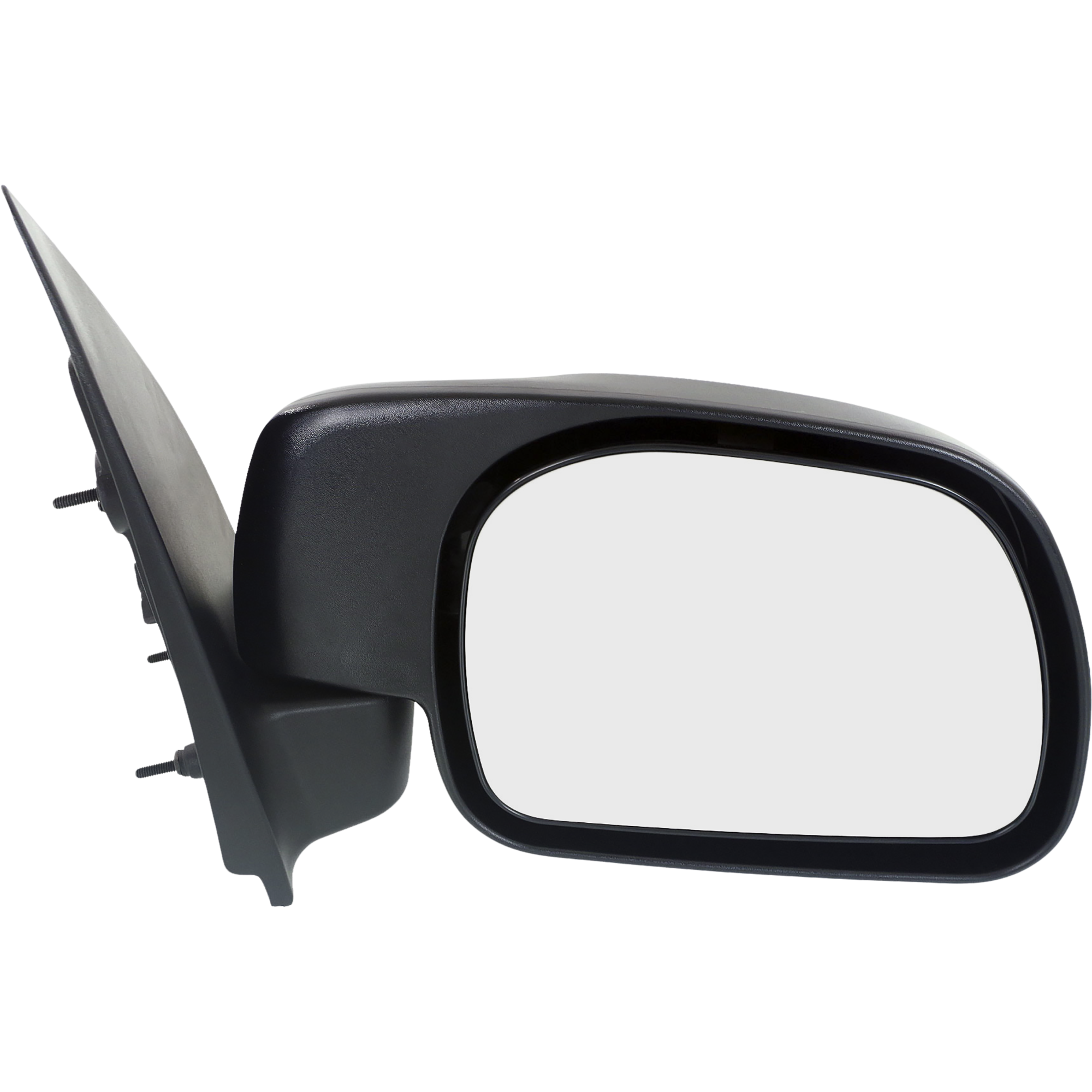 AM F SERIES SUPER DUTY 99-10 MIRROR RH Non Towing Manual Adjust Manual Folding Non Heated Textured Paddle Style SKU FD68R Partslink FO1321217 FO1321209 OEM F81Z17682AAA YC3Z17682CAA
