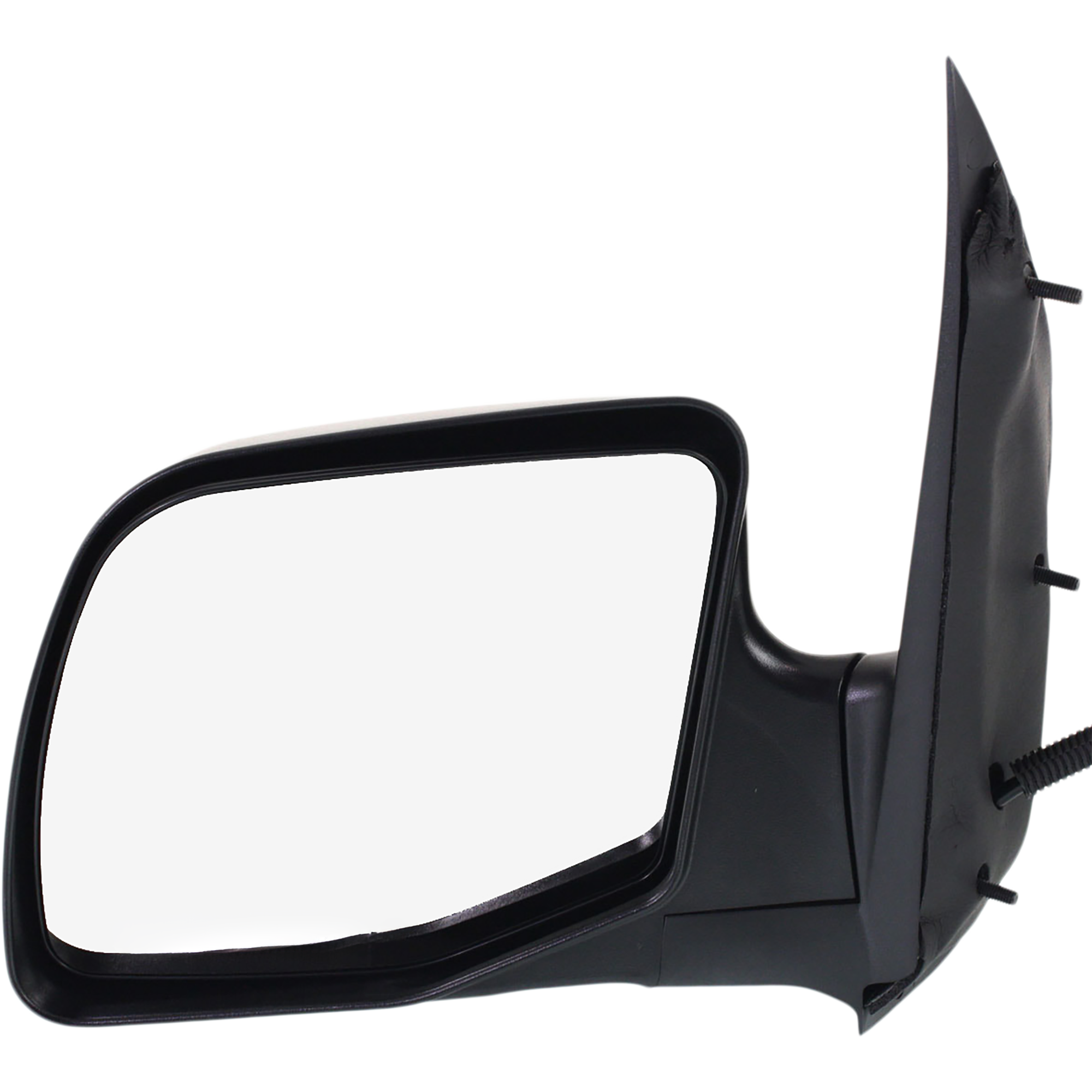 AM ECONOLINE VAN 92-04 MIRROR LH Non Towing Power Manual Folding Heated Textured No Auto dimming BSD Memory and Signal Light 3 Bolt Mount SKU FD81EL Partslink FO1320229 OEM F4UZ17683B