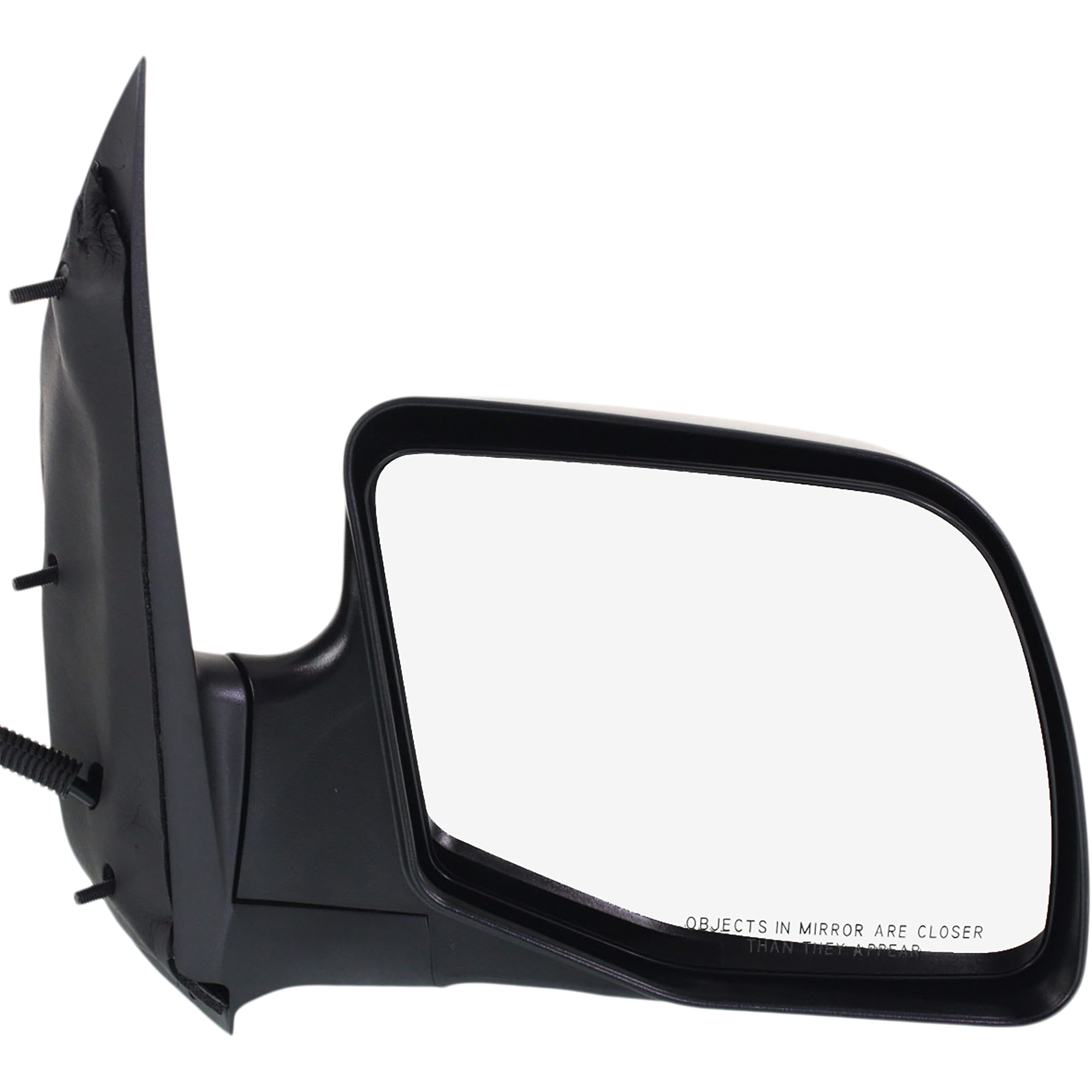 AM ECONOLINE VAN 92-04 MIRROR RH Non Towing Power Manual Folding Heated Textured No Auto dimming BSD Memory and Signal Light 3 Bolt Mount SKU FD81ER Partslink FO1321229 OEM F4UZ17682B