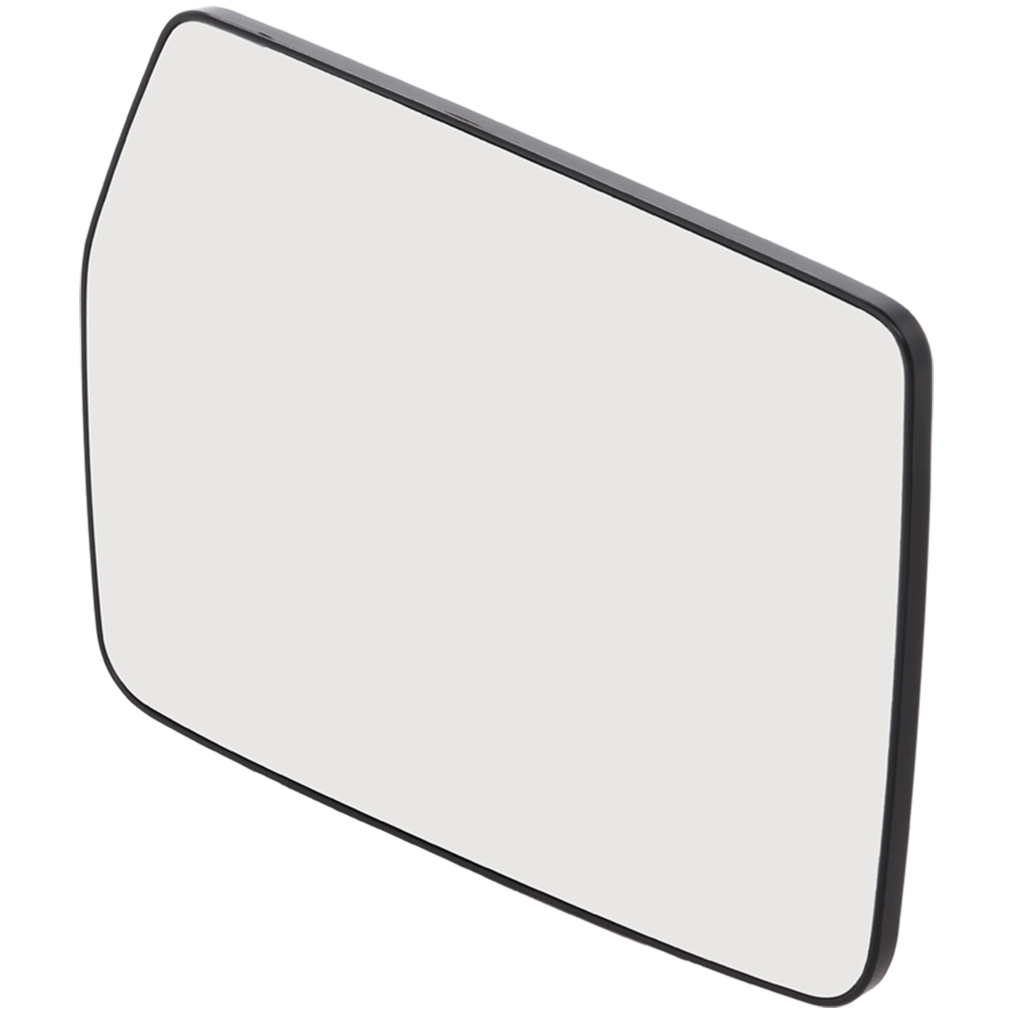 AM F 150-04-14 MIRROR GLASS LH Non Towing Non Heated w Backing Plate No Signal Light SKU FD82GL Partslink FO1324125 FO1324144 OEM 4L3Z17K707AA BL3Z17K707D
