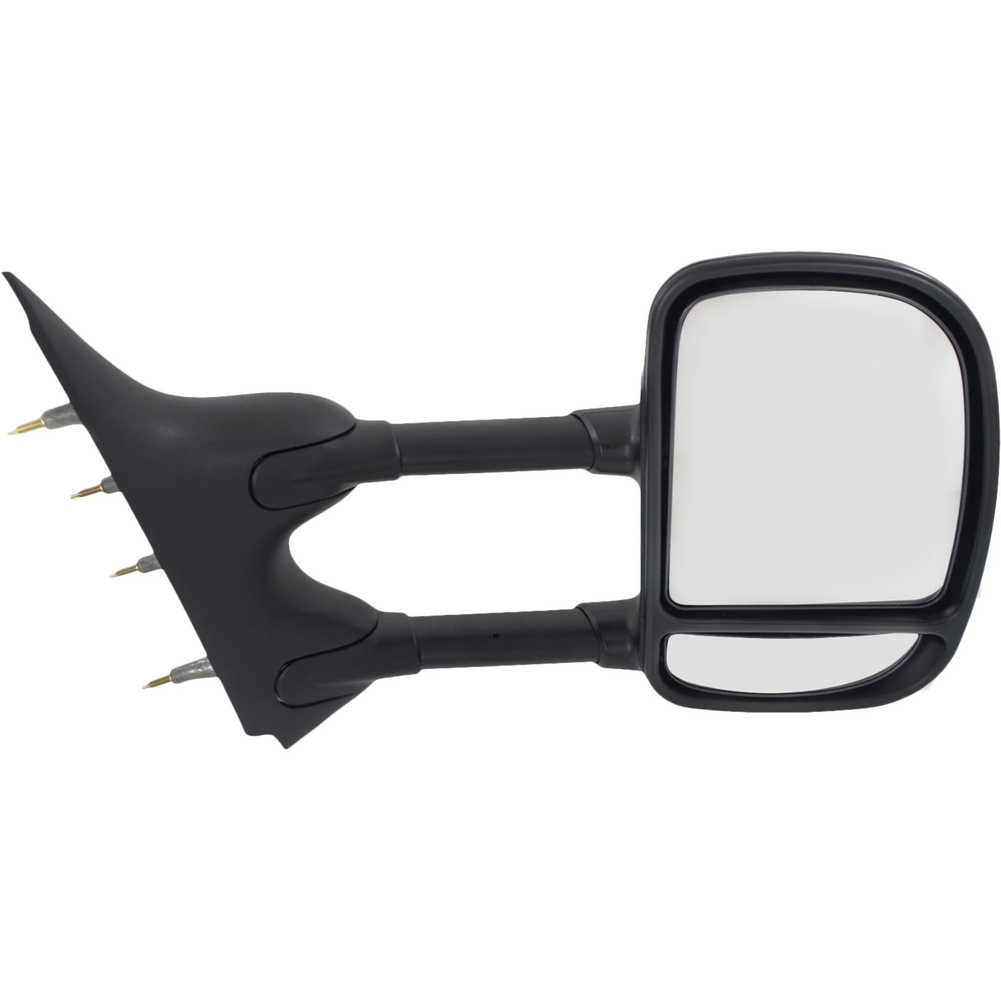 AM ECONOLINE VAN 03-14 TOWING MIRROR RH Manual Adjust Manual Folding Non Heated Textured No Auto dimming BSD Memory and Signal Light 4 Bolt Mount SKU FD84R Partslink FO1321238 OEM 7C2Z17682DA