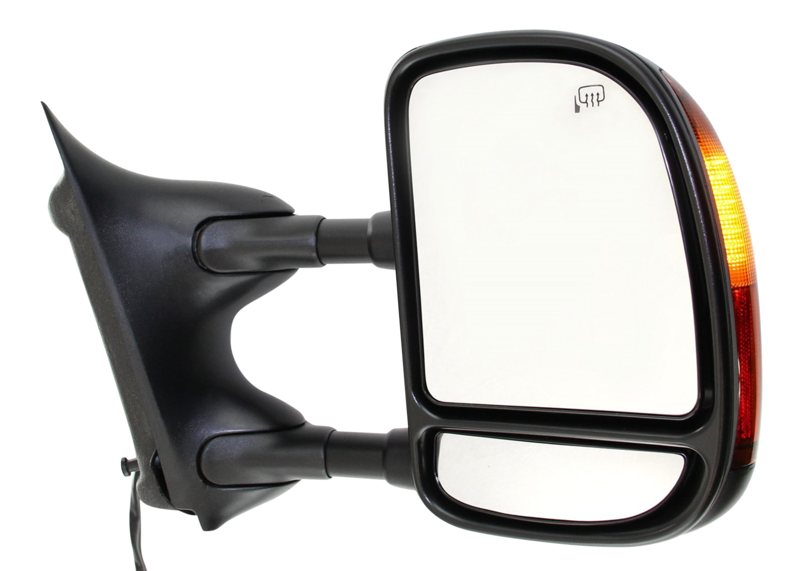 AM F SERIES SUPER DUTY 02-07 EXCURSION 00-05 TOWING MIRROR RH Power Manual Folding Heated Textured Dual Glass Double Swing Type w Signal Light SKU FD89ER OEM 5C3Z17682EAA PFM 4C3Z17D742BAA