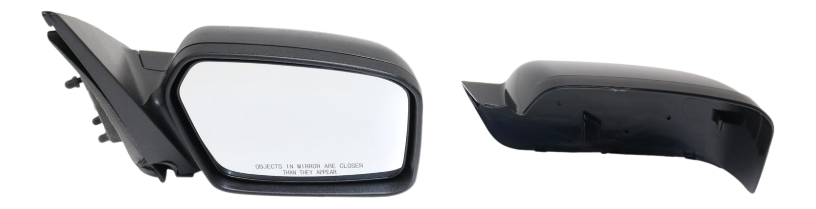 AM MILAN 06-09 FUSION 06-10 MIRROR RH Power Non Folding Non Heated w 1 Paintable and 1 Textured Black Cap No Puddle Light Exc. Hybrid Model SKU FD90ER Partslink FO1321265 OEM 6E5Z17682A