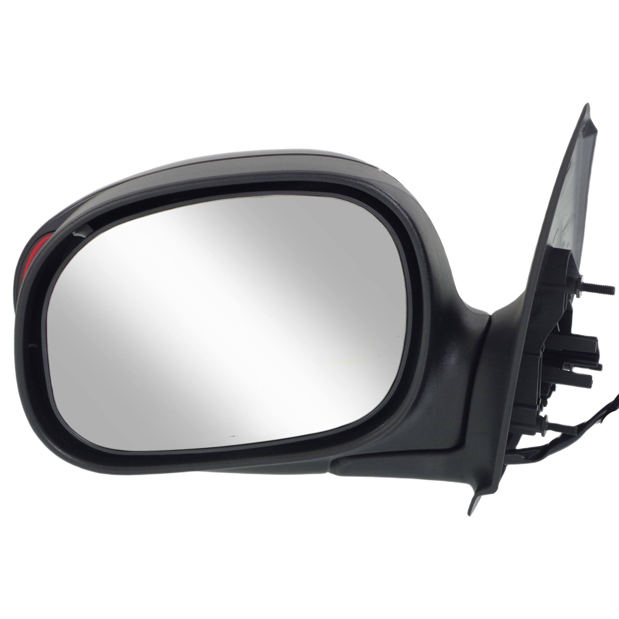 AM F 150-97-04 F 250-97-99 MIRROR LH Power Manual Folding Non Heated Paintable Contour Style w Signal Light in Housing Regular SuperCab SKU FD92EL Partslink FO1320221 OEM YL3Z17683AA