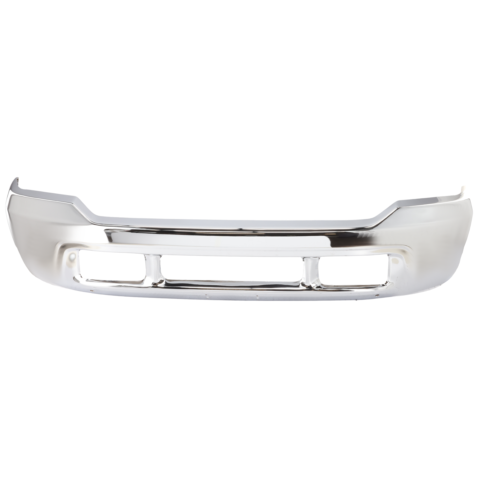 AM F SERIES SUPER DUTY EXCURSION 99-04 FRONT BUMPER Chrome w o Holes for Lower Cover SKU FD9319 Partslink FO1002374 OEM 1C3Z17757MAA F81Z17757BA