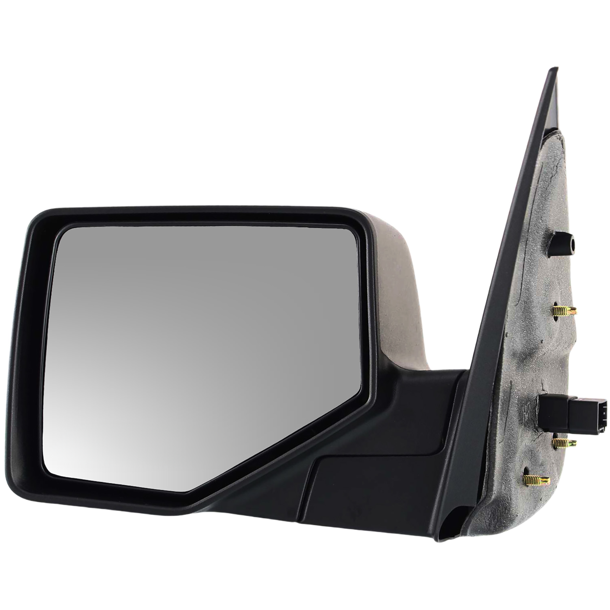 AM EXPLORER 06-10 MIRROR LH Power Manual Folding Non Heated Chrome Paintable 2 Caps w Puddle Light SKU FD99EL Partslink FO1320279 FO1320417 OEM 6L2Z17683DAA PFM