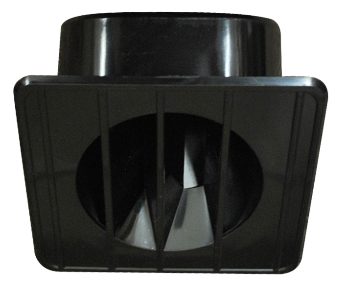 AM 67-72 CHEVY GMC TRUCK DEFROST TOP VENT BLACK L H SKU FIT0849179