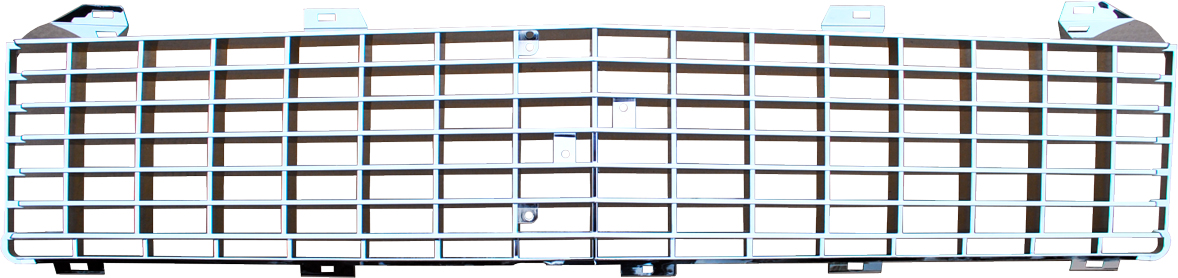 AM 71-72 CHEVROLET ALL CHROME INNER GRILLE SKU FIT0849503
