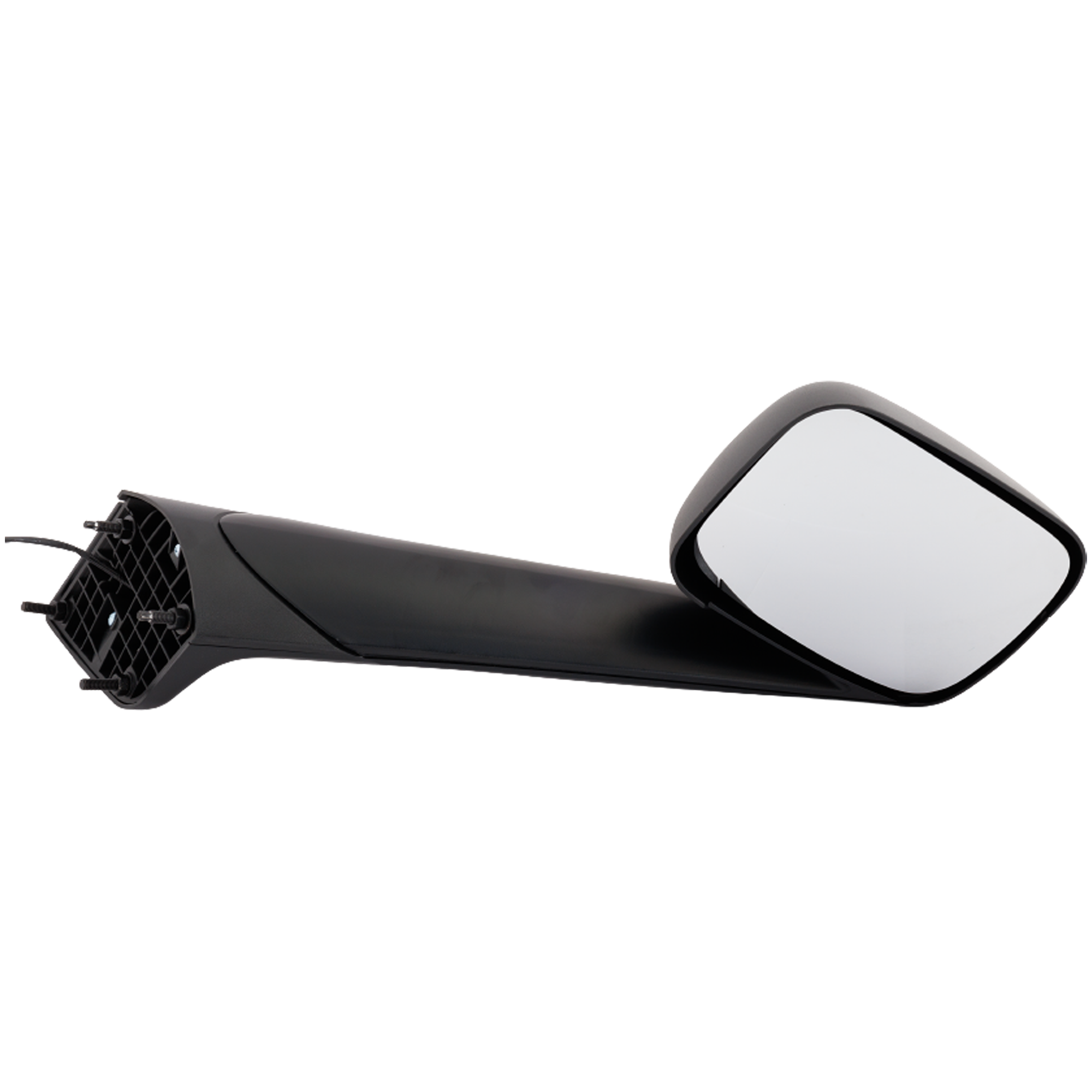 AM FREIGHTLINER CASCADIA 18-21 HOOD MIRROR RH Manual Adjust Non Folding Heated Textured SKU FL17R HD OEM A2273566001