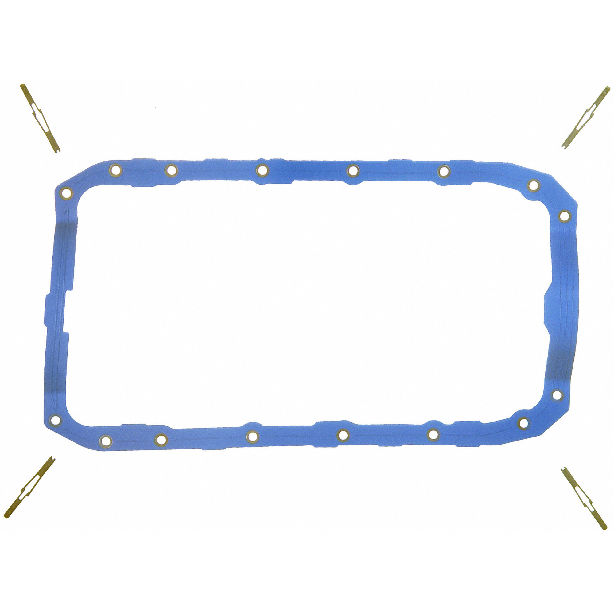 AM FELPRO OIL PAN GASKET SET Includes PermaDry molded rubber gasket Provides superior fit sealing SKU FPOS30620R