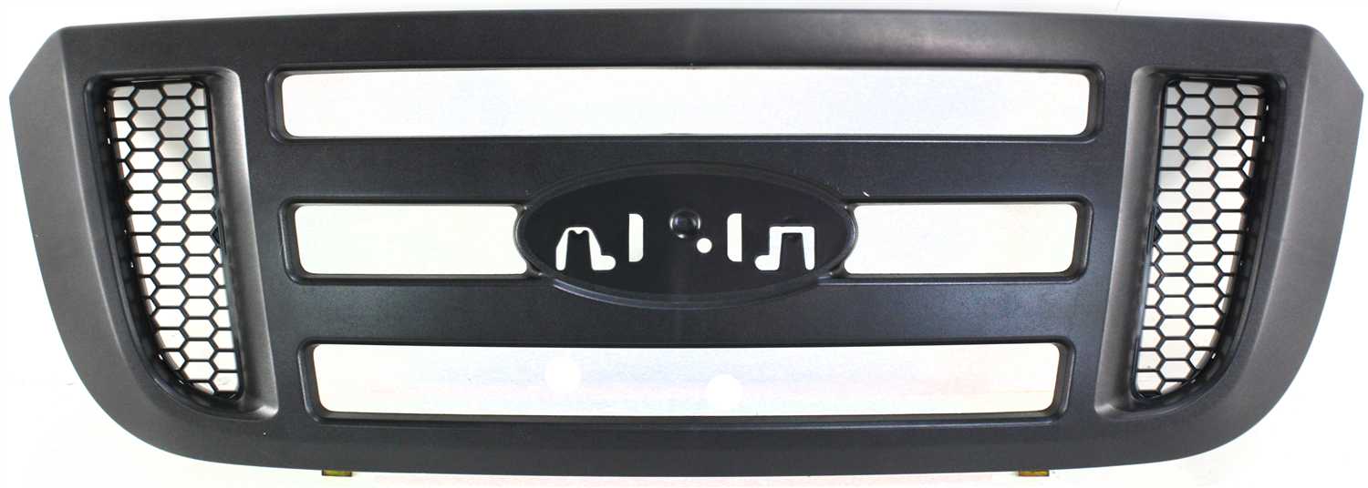 AM RANGER 06-11 GRILLE Textured Dark Gray Shell w Black Inner Grille XL XLT Models w o STX Model SKU FR070103 OEM 6L5Z8200BAC