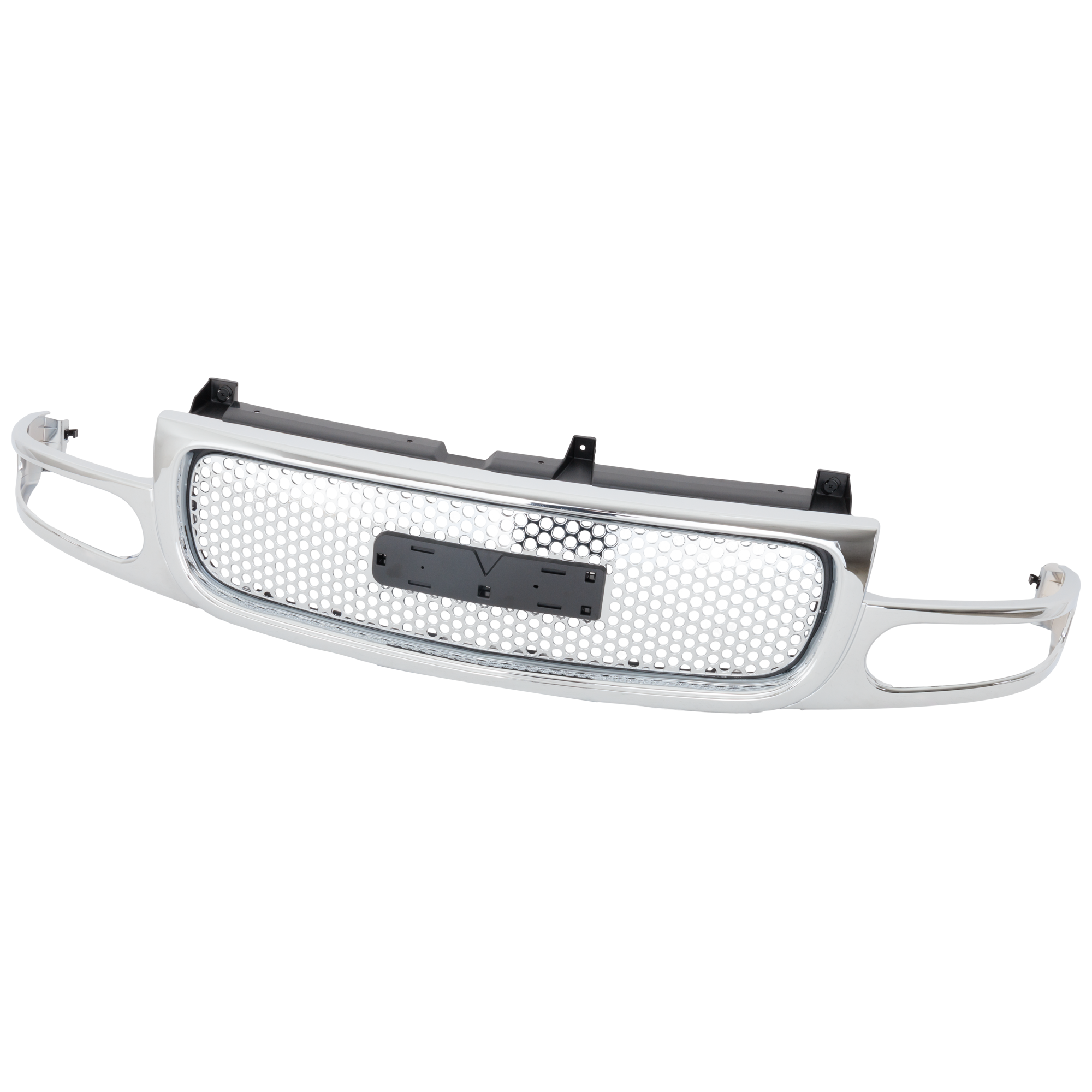 AM YUKON 01-06 GRILLE Chrome Shell and Insert w Denali Model SKU G070110 Partslink GM1200510 OEM 19130789