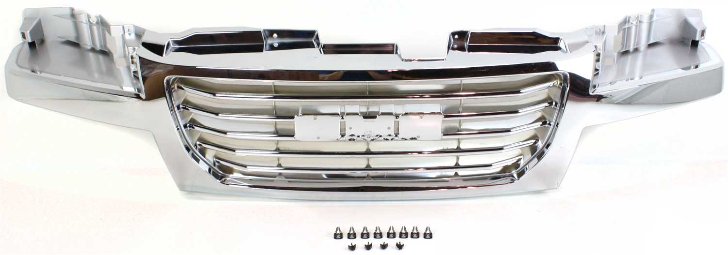 AM CANYON 04-08 GRILLE Chrome Shell and Insert SKU G070115C Partslink Performance OEM Performance
