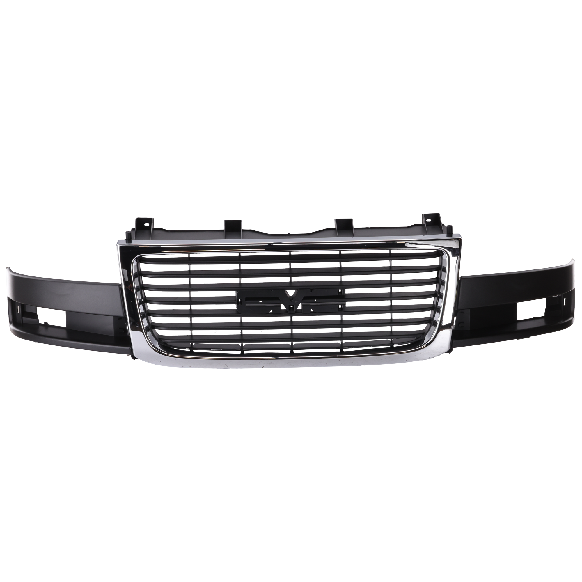 AM SAVANA VAN 03-23 GRILLE Chrome Shell Painted Black Insert w Composite Headlight SKU G070116 Partslink GM1200532 OEM 84689071