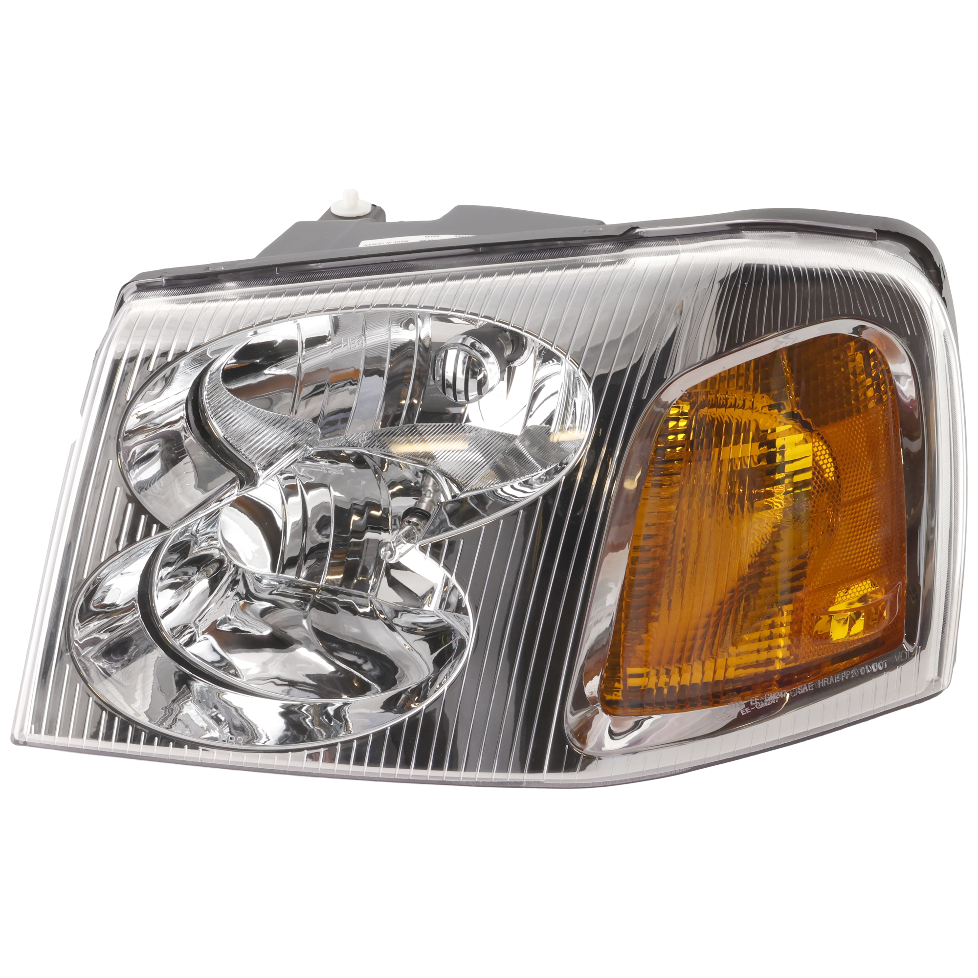 AM ENVOY 02-09 HEAD LAMP LH Assembly Halogen SKU G100104 Partslink GM2502220 OEM 15866071
