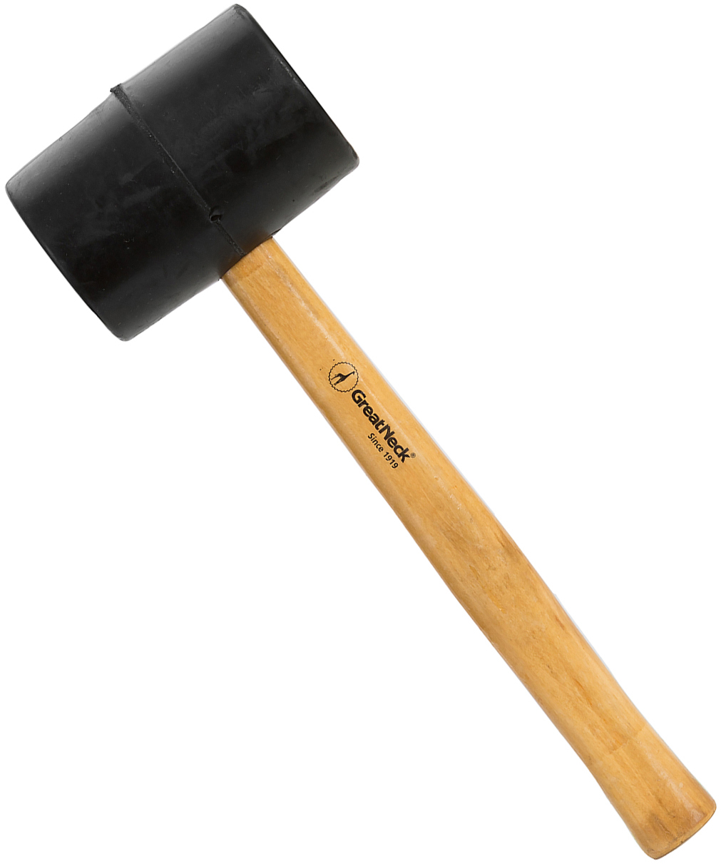 AM 32OZ RUBBER MALLET SKU G52RM32