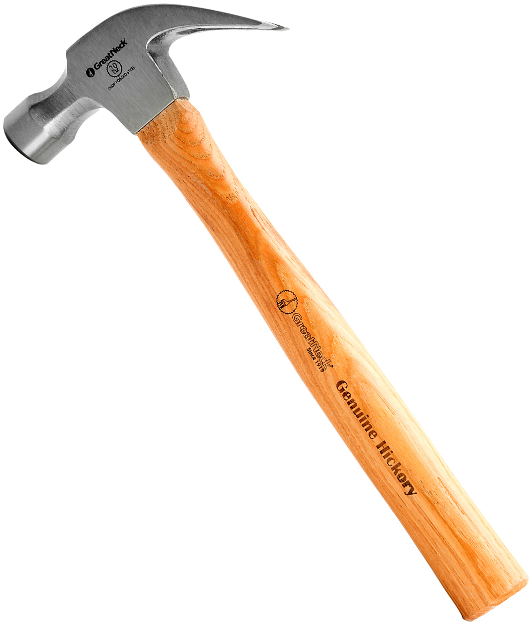 AM 20OZ HICKORY CURVED HAMMER SKU G52W20C