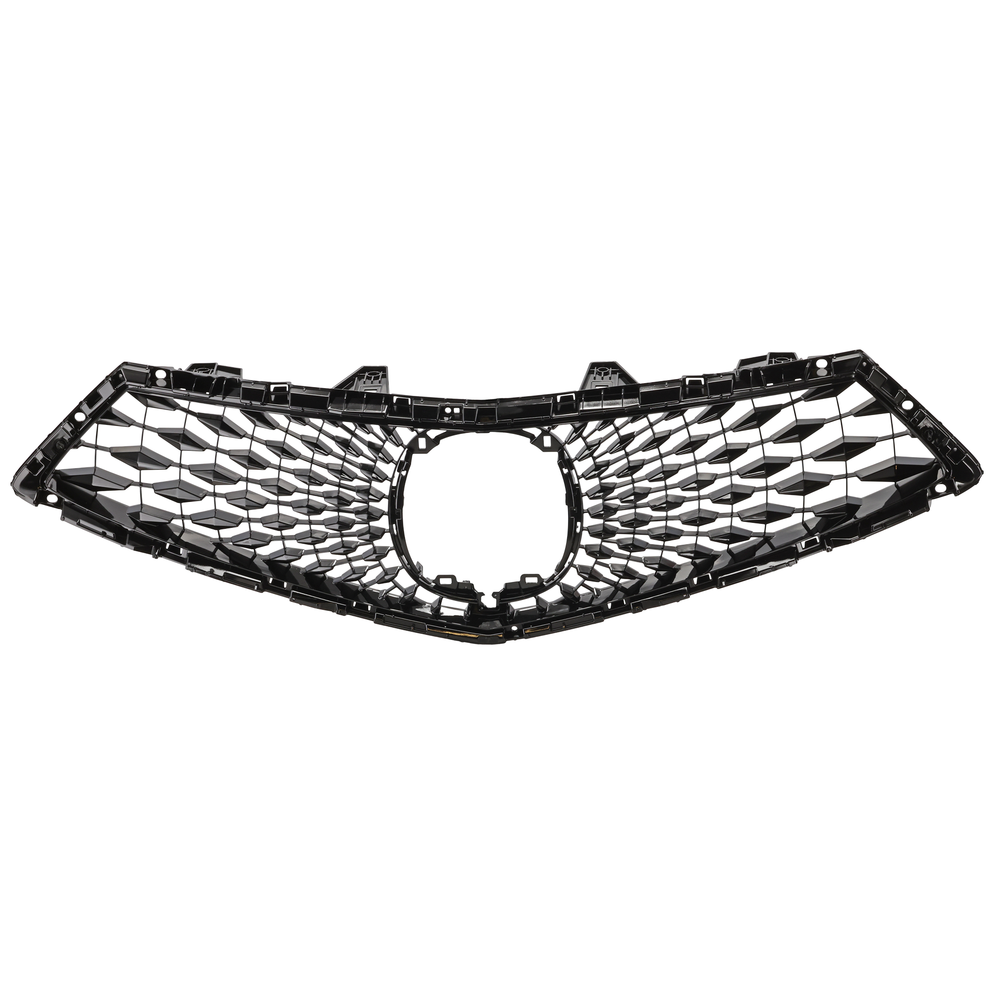 AM RDX 22-23 GRILLE Painted Black Advance Model w PMC Edition Package w Camera Hole CAPA SKU GA07010021Q Partslink AC1200137C OEM 71121TJBA30