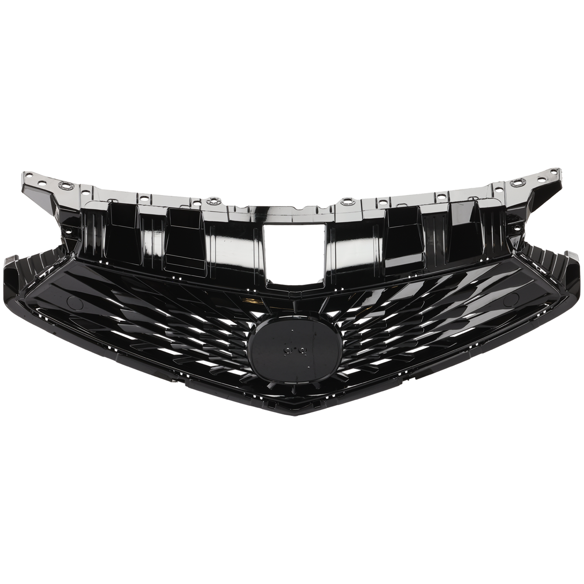 AM INTEGRA 23-25 GRILLE Painted Black Shell and Insert A Spec Base Models w o Parking Aid Sensor Holes SKU GA07010022 Partslink AC1200140 OEM 712003S5A11