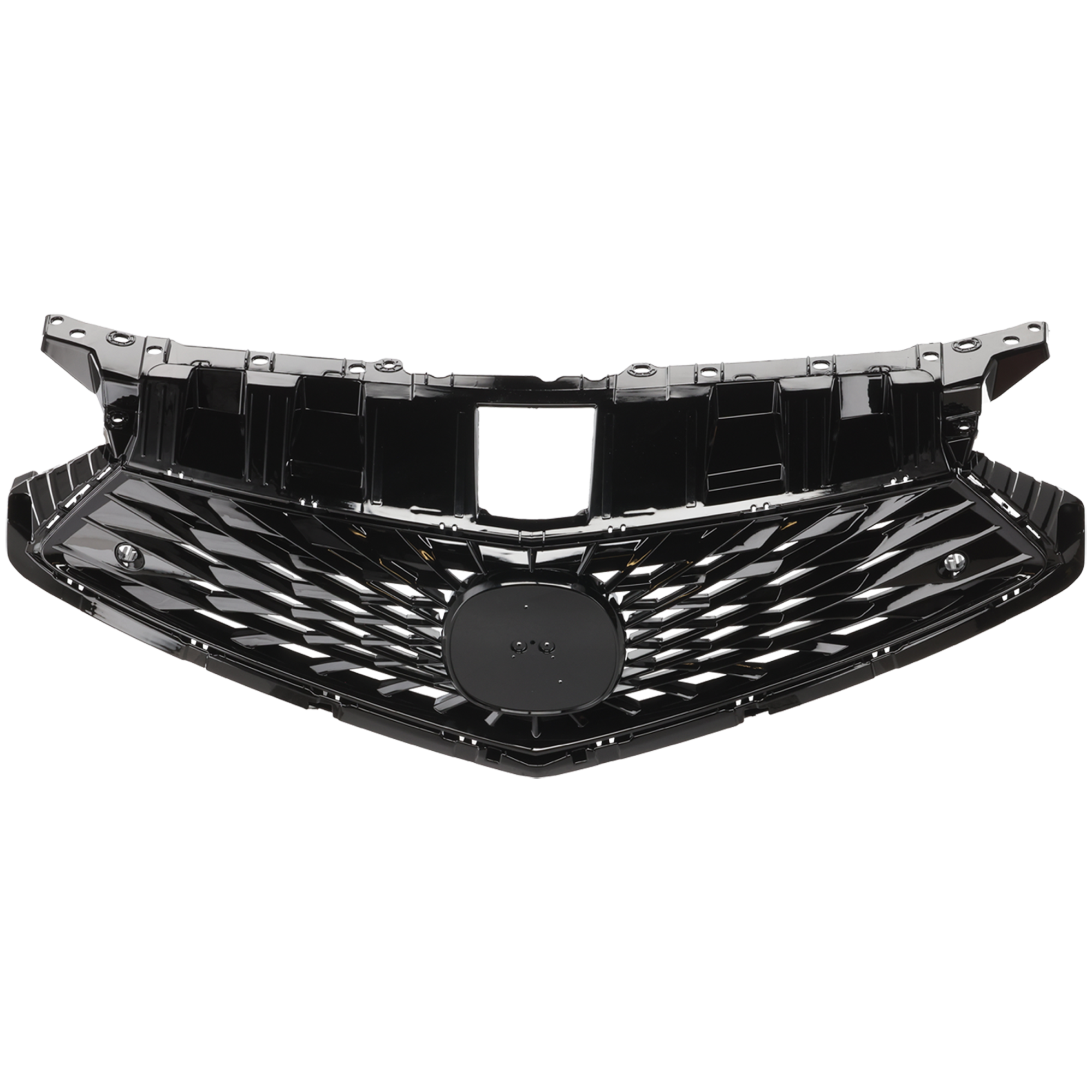 AM INTEGRA 23-25 GRILLE Painted Black Shell and Insert A Spec w Technology Elite A Spec Models w Parking Aid Sensor Holes SKU GA07010023 Partslink AC1200141 OEM 712003S5A21ZA