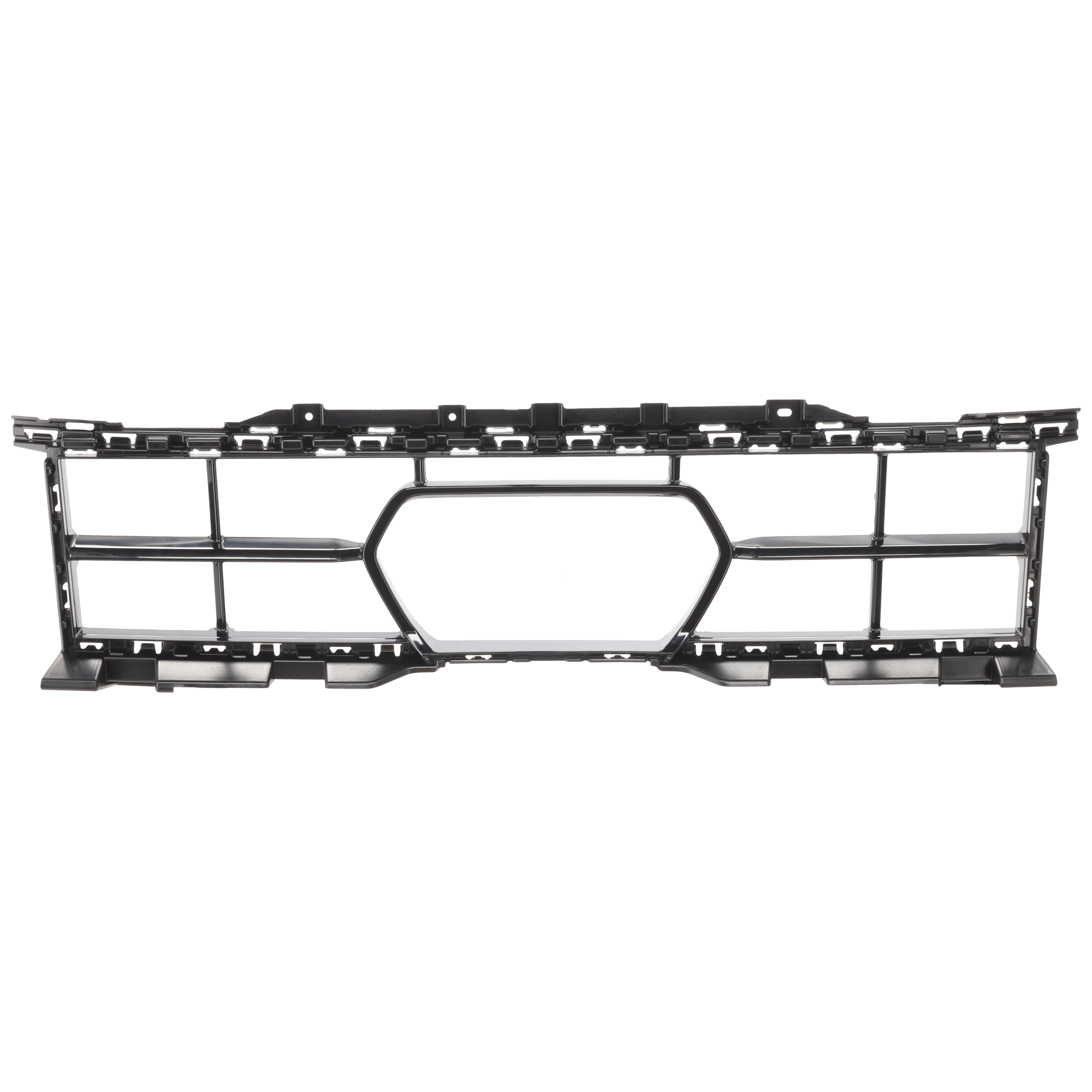 AM X6-24-24 X5-24-25 FRONT BUMPER GRILLE Gloss Black M Models SKU GB01530125 Partslink BM1036226 OEM 51118086193