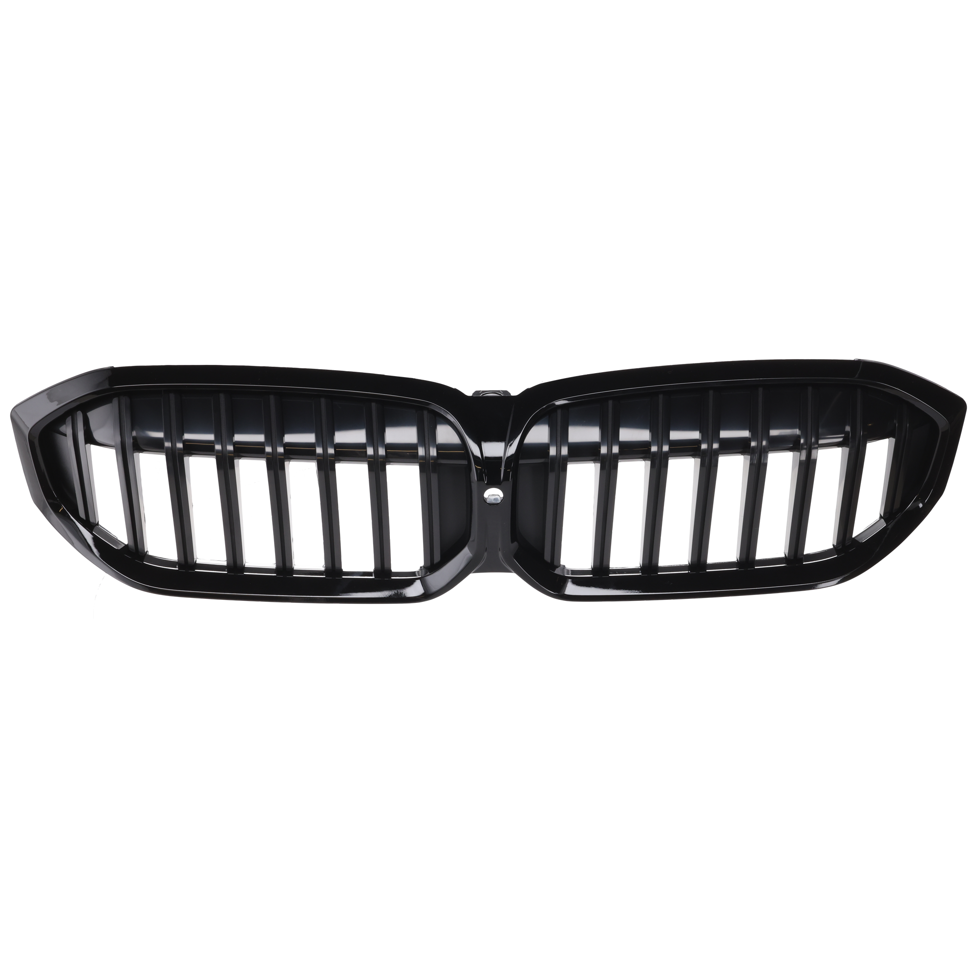 AM 3 SERIES 23-24 GRILLE Bright Black Shell and Insert w M Sport Package Shadow Line and Camera Hole G20 Body SKU GB07010041 Partslink BM1200322 OEM 51115A1BFB0