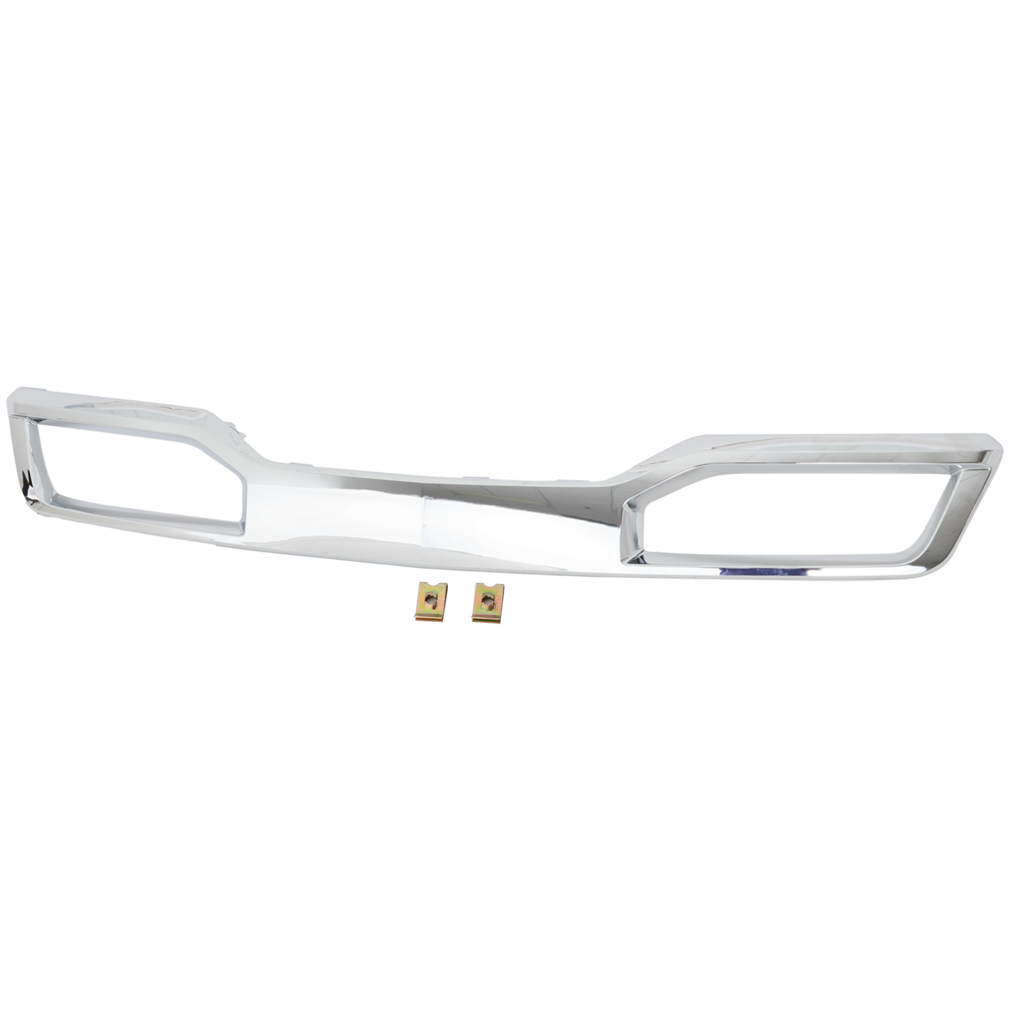 AM SILVERADO 1500-19-21 SILVERADO 1500 LTD 22-22 FRONT BUMPER MOLDING Lower Skid Plate Chrome Extended Cab Silverado 1500 Ltd SKU GC01590001 Partslink GM1044165 OEM 84176756