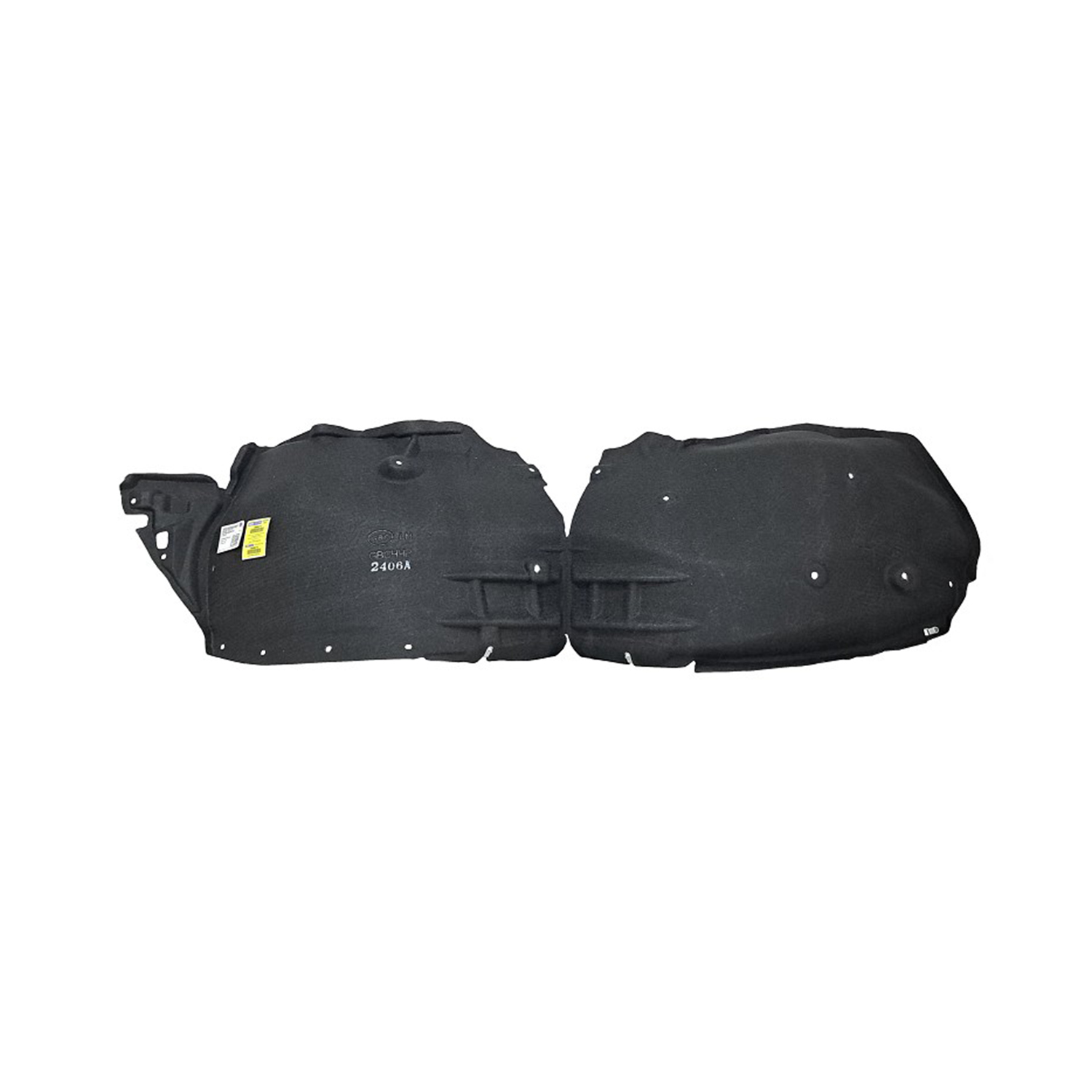 AM COLORADO 23-24 FRONT FENDER LINER LH Heat Form w o Insulation Foam LT Trail Boss WT Z71 Models CAPA SKU GC22210128Q Partslink GM1248332C OEM 84782825