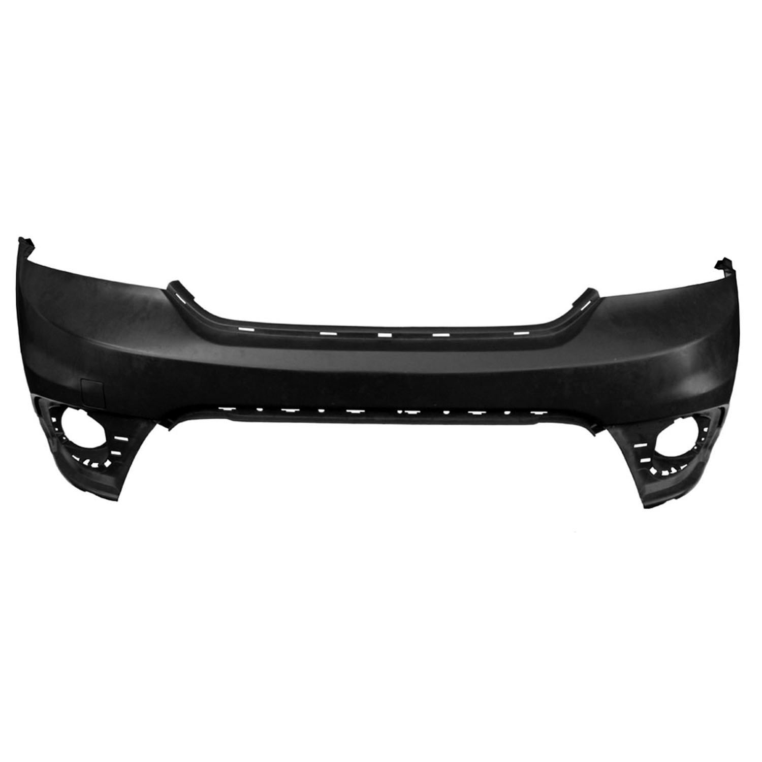 AM JOURNEY 14-20 FRONT BUMPER COVER Upper Primed w Fascia w o Headlight Washer Hole Type 1 CAPA SKU GD01030015PQ Partslink CH1014119C OEM 5QZ97TZZAC