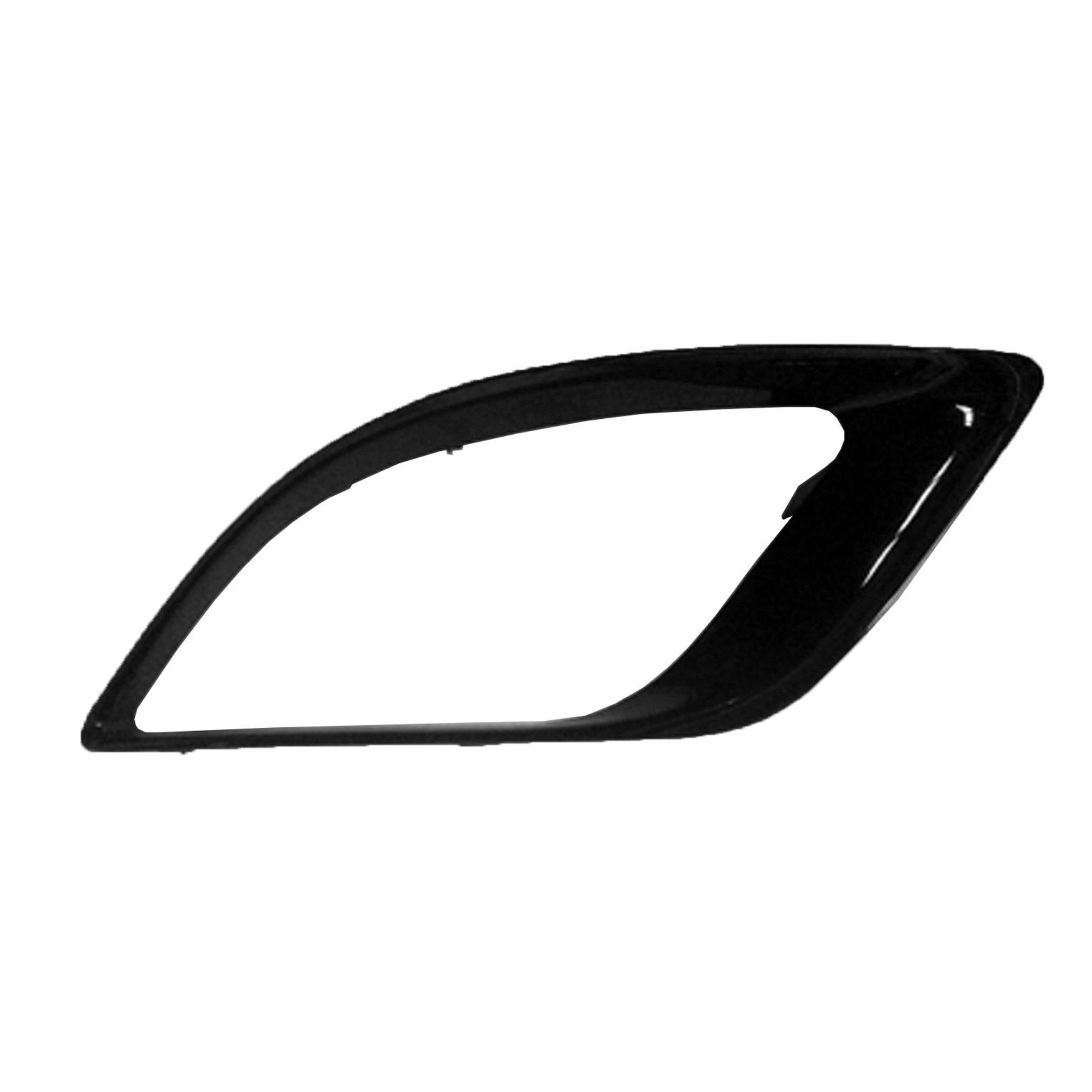 AM DURANGO 16-20 FRONT FOG LAMP MOLDING RH Black Exc. SRT Pursuit Models CAPA SKU GD108005Q Partslink CH1039162C OEM 5LS78DX8AB