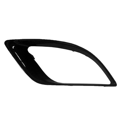 AM DURANGO 16-20 FRONT FOG LAMP MOLDING LH Black Exc. SRT Pursuit Models CAPA SKU GD108006Q Partslink CH1038162C OEM 5LS79DX8AB