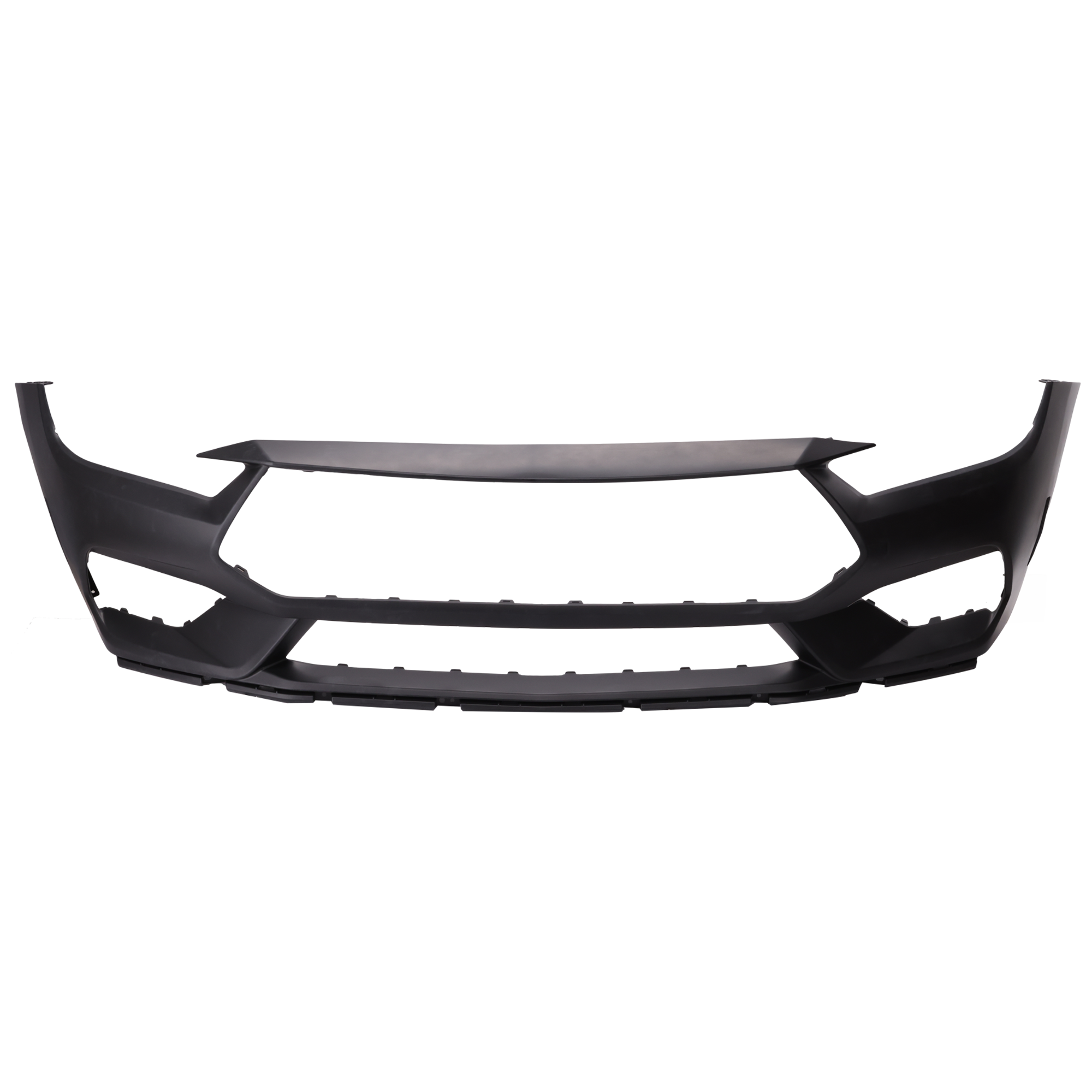 AM MUSTANG 24-25 FRONT BUMPER COVER Primed Ecoboost Ecoboost Premium Models SKU GF01030001P Partslink FO1000772 OEM PR3Z17D957ABPTM