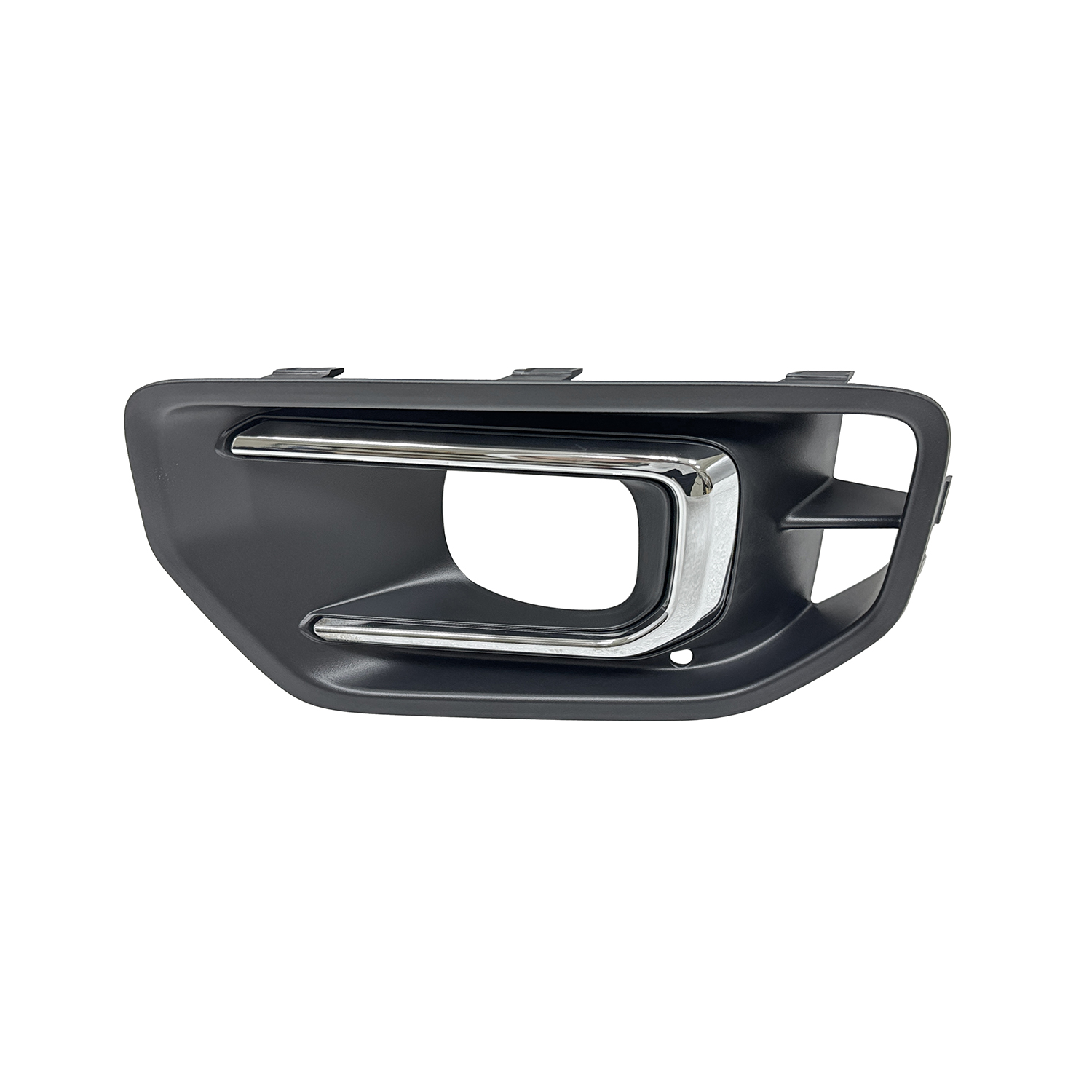 AM RANGER 24-24 FOG LAMP MOLDING LH Chrome Lariat XLT Models SKU GF10810026 Partslink FO1038243 OEM N1WZ15266CB