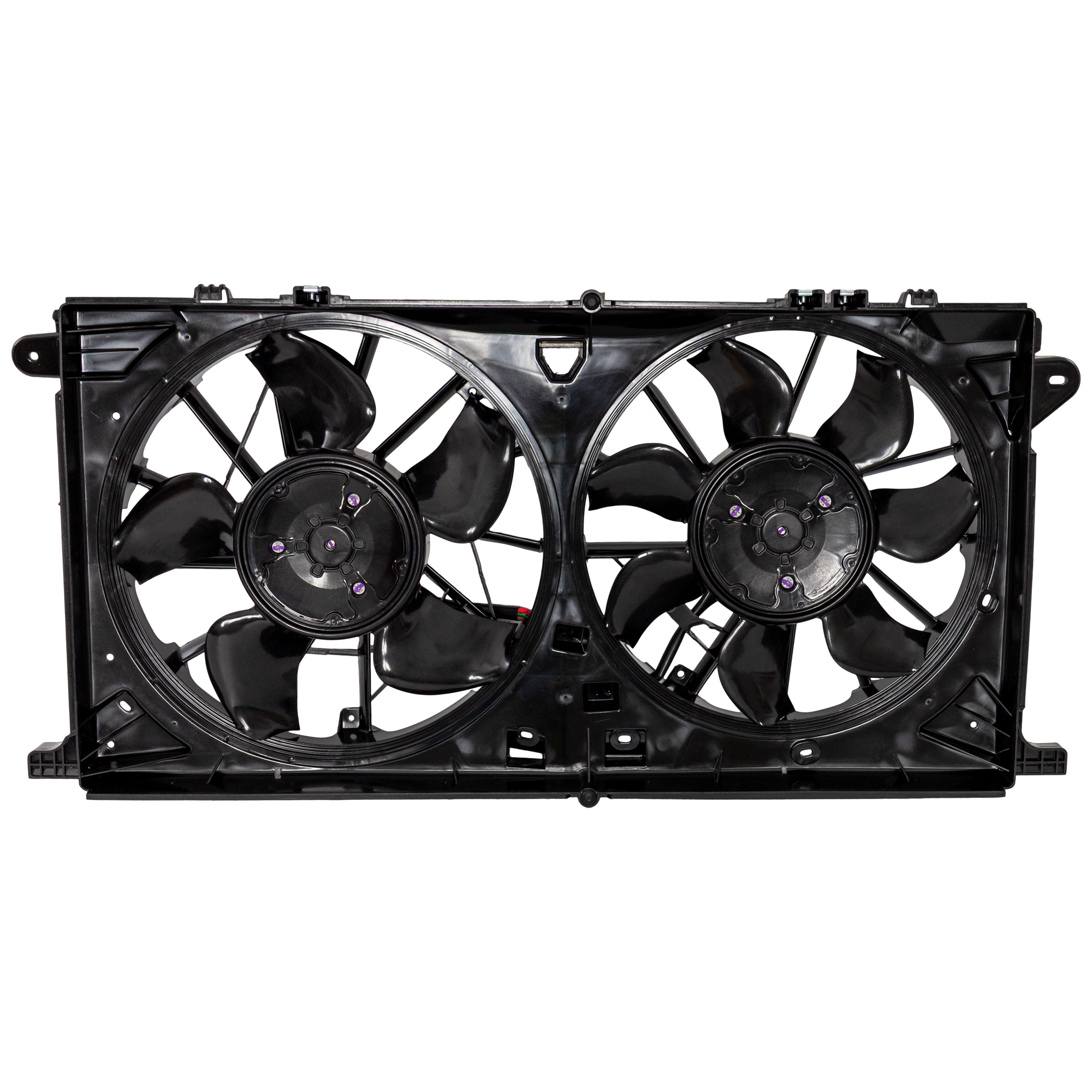 AM F 150-21-25 RADIATOR FAN ASSEMBLY Dual fan w Towing Package and Max Duty Hybrid Models SKU GF16090036 Partslink FO3115245 OEM ML3Z8C607J
