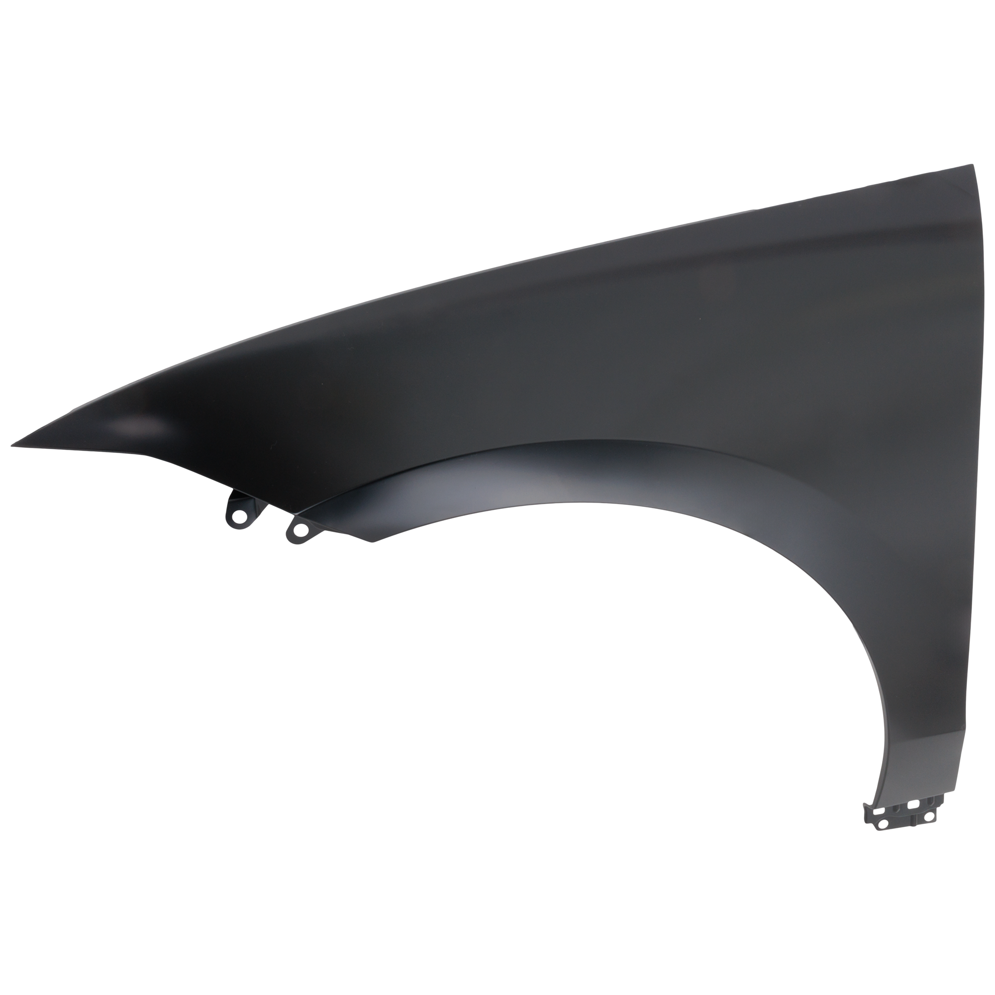AM IONIQ 6-23-24 FRONT FENDER RH Black Steel CAPA SKU GF22010055Q Partslink HY1240192C OEM 66310KL001