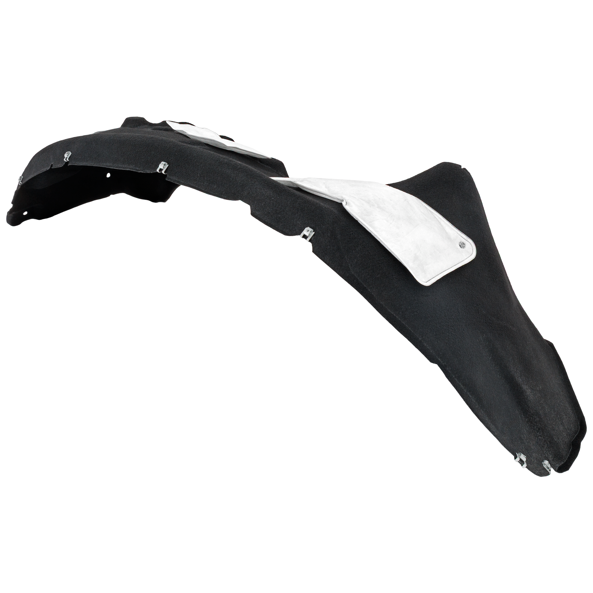 AM F 250 F 350 SUPER DUTY 23-23 FRONT FENDER LINER LH 6.7-7.3L Eng King Ranch Lariat Platinum XLT Models Thermo Form w Insulation Foam CAPA SKU GF22210138Q Partslink FO1248226C OEM PC3Z16103B