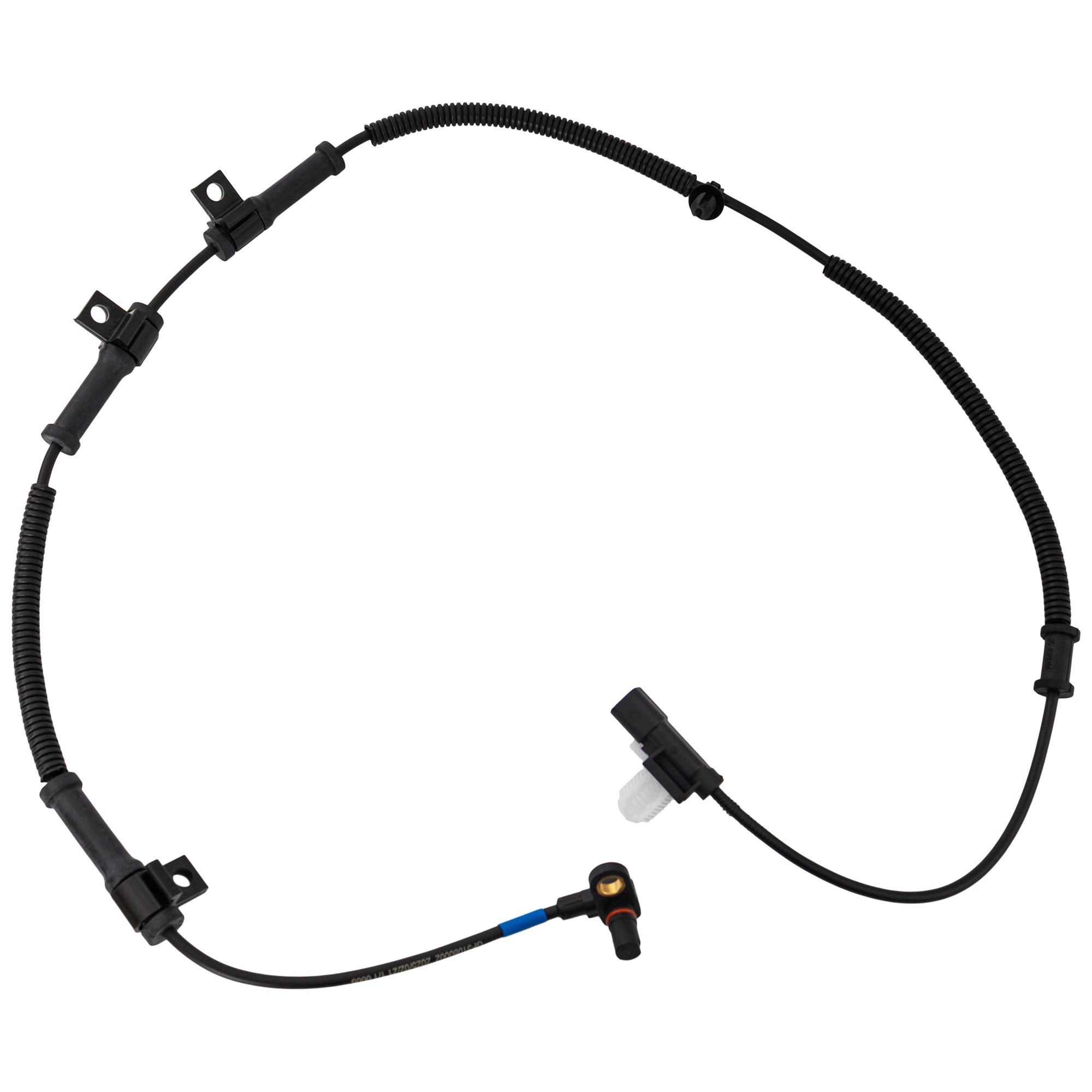 AM F 250 F 350 SUPER DUTY 13-16 FRONT ABS SPEED SENSOR RH=LH 4 Bolt Holes 1 Female Rectangular Connector 2 Male Blade Type Terminal SKU GF31080002 OEM DC3Z2C204B DC3Z2C204E