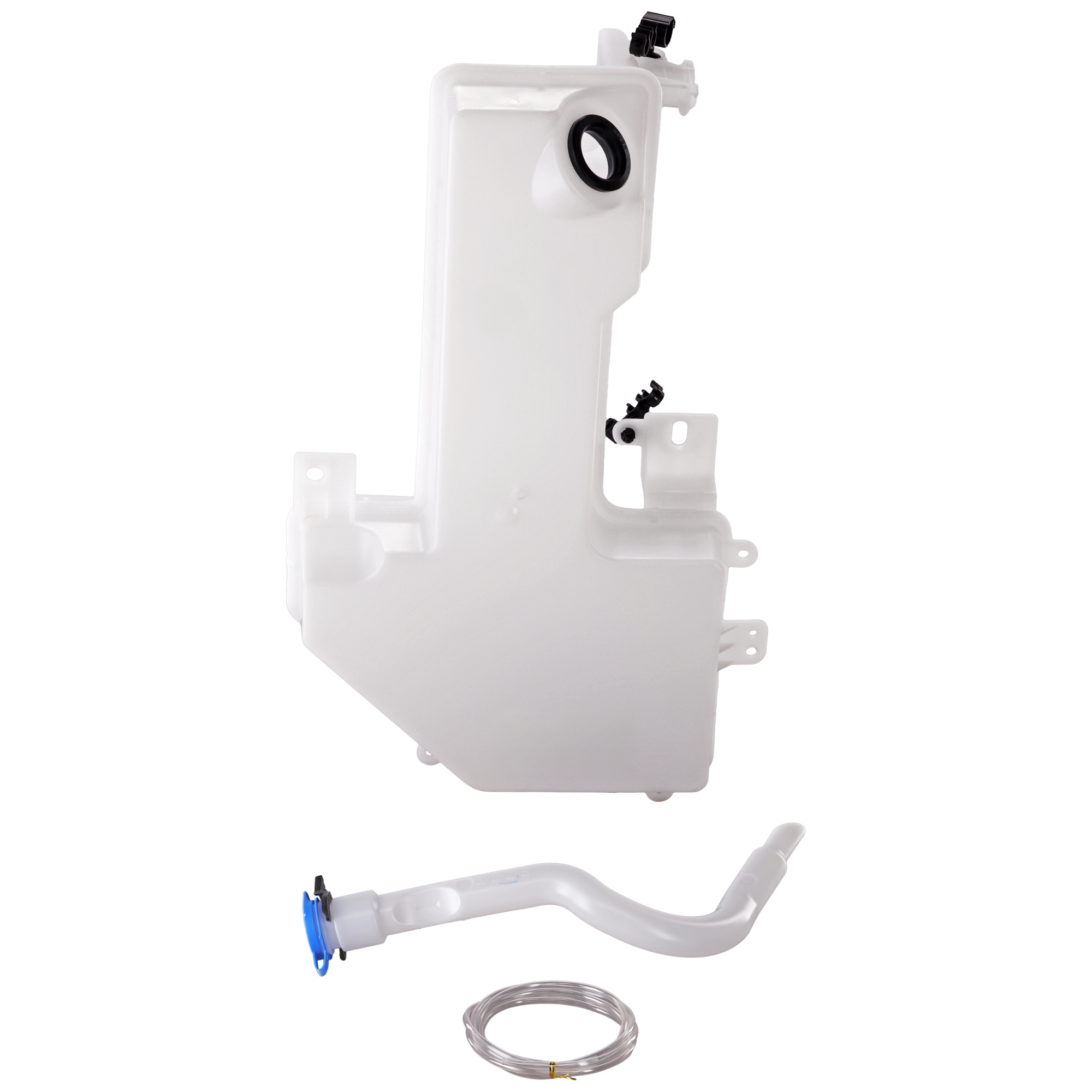AM TRANSIT 16-24 WASHER RESERVOIR With Pump w Cap Inlet and Sensor w o Camera Hole SKU GF37050003 Partslink FO1288222 OEM CK4Z17618C PFM
