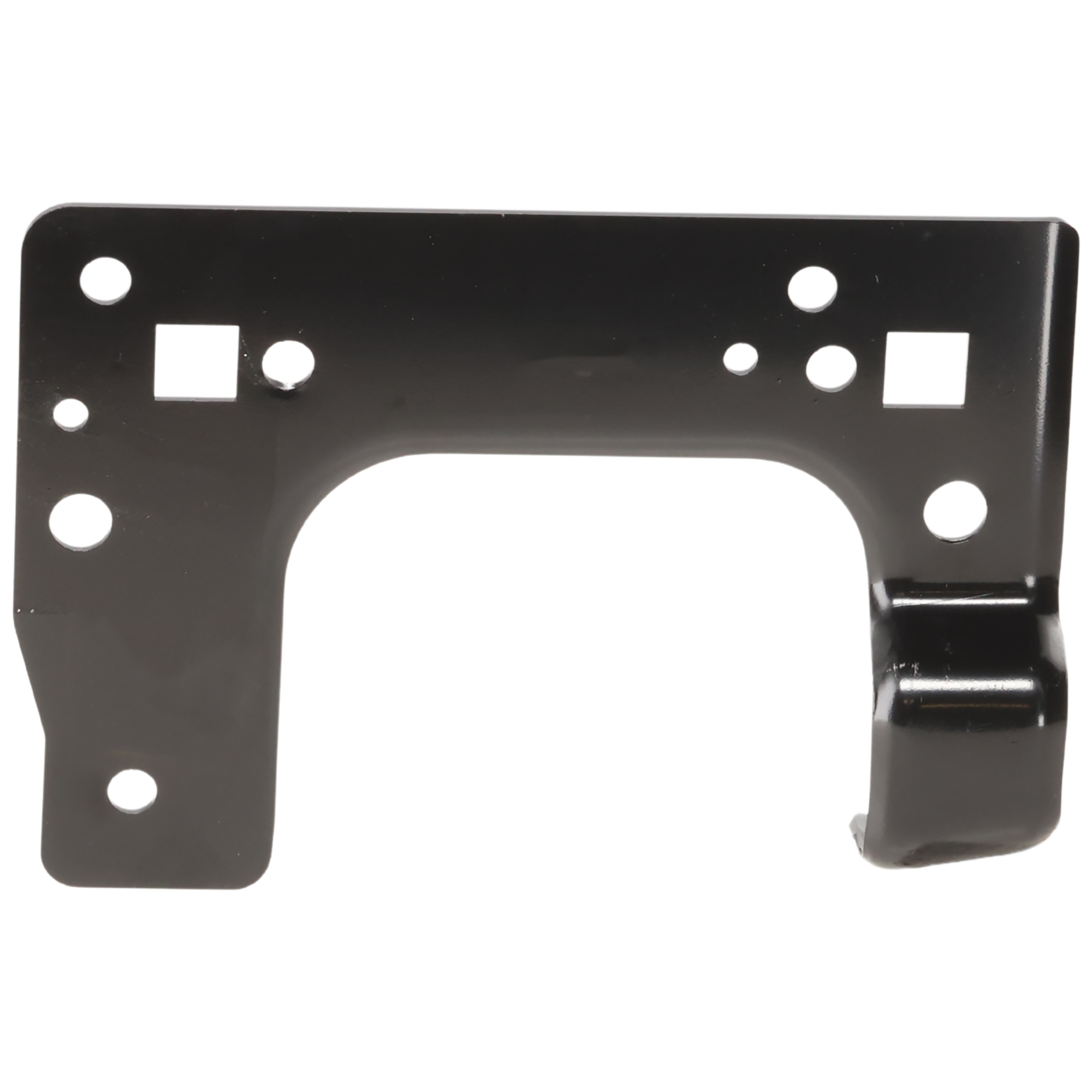 AM F 150-21-24 REAR BUMPER BRACKET RH Mounting Bracket Dual Exhaust Crew Cab Pickup Extended Cab Pickup CAPA SKU GF76260001Q Partslink FO1163124C OEM ML3Z17787B