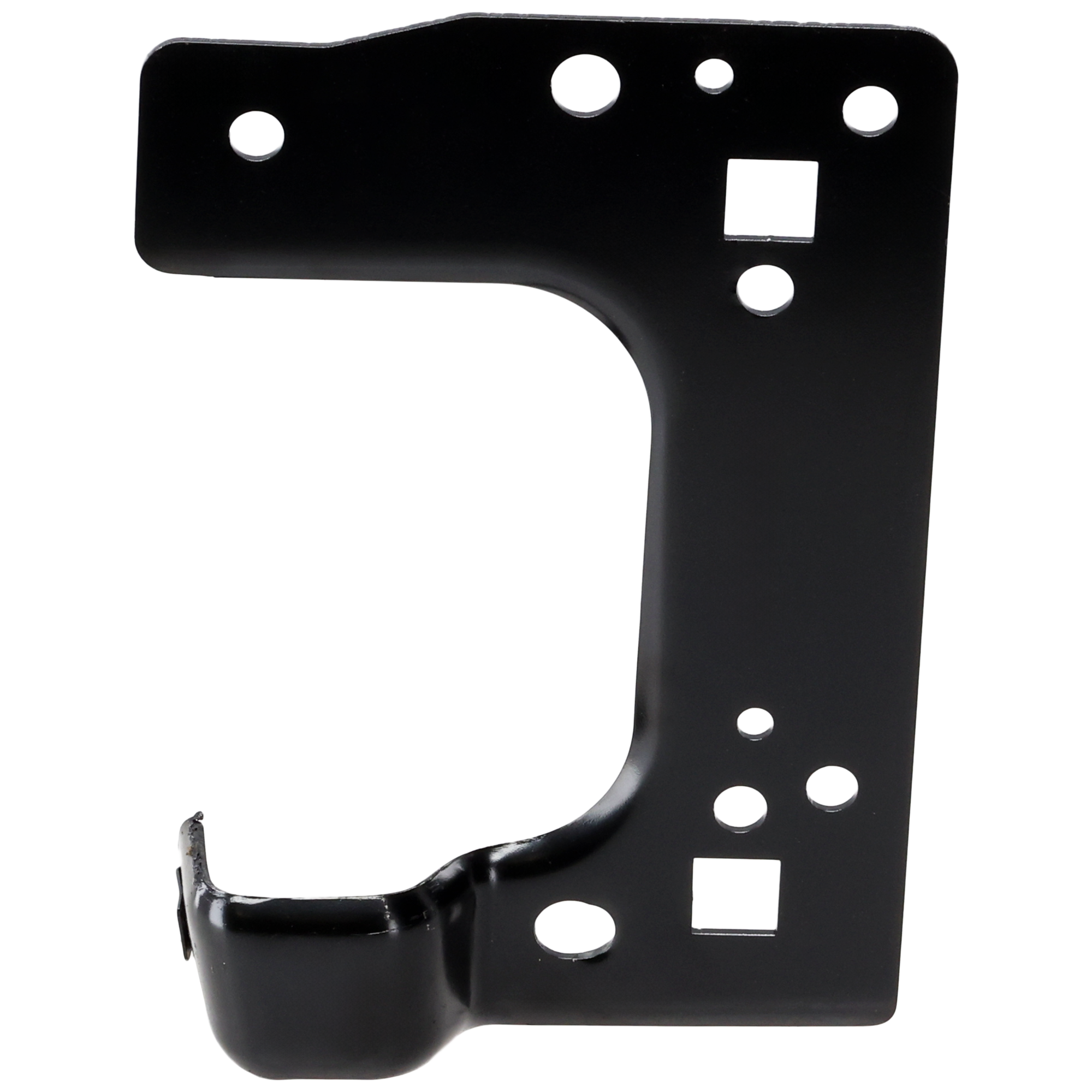 AM F 150-21-24 REAR BUMPER BRACKET RH Mounting Bracket Dual Exhaust Crew Cab Pickup Extended Cab Pickup SKU GF76260001 Partslink FO1163124 OEM ML3Z17787B