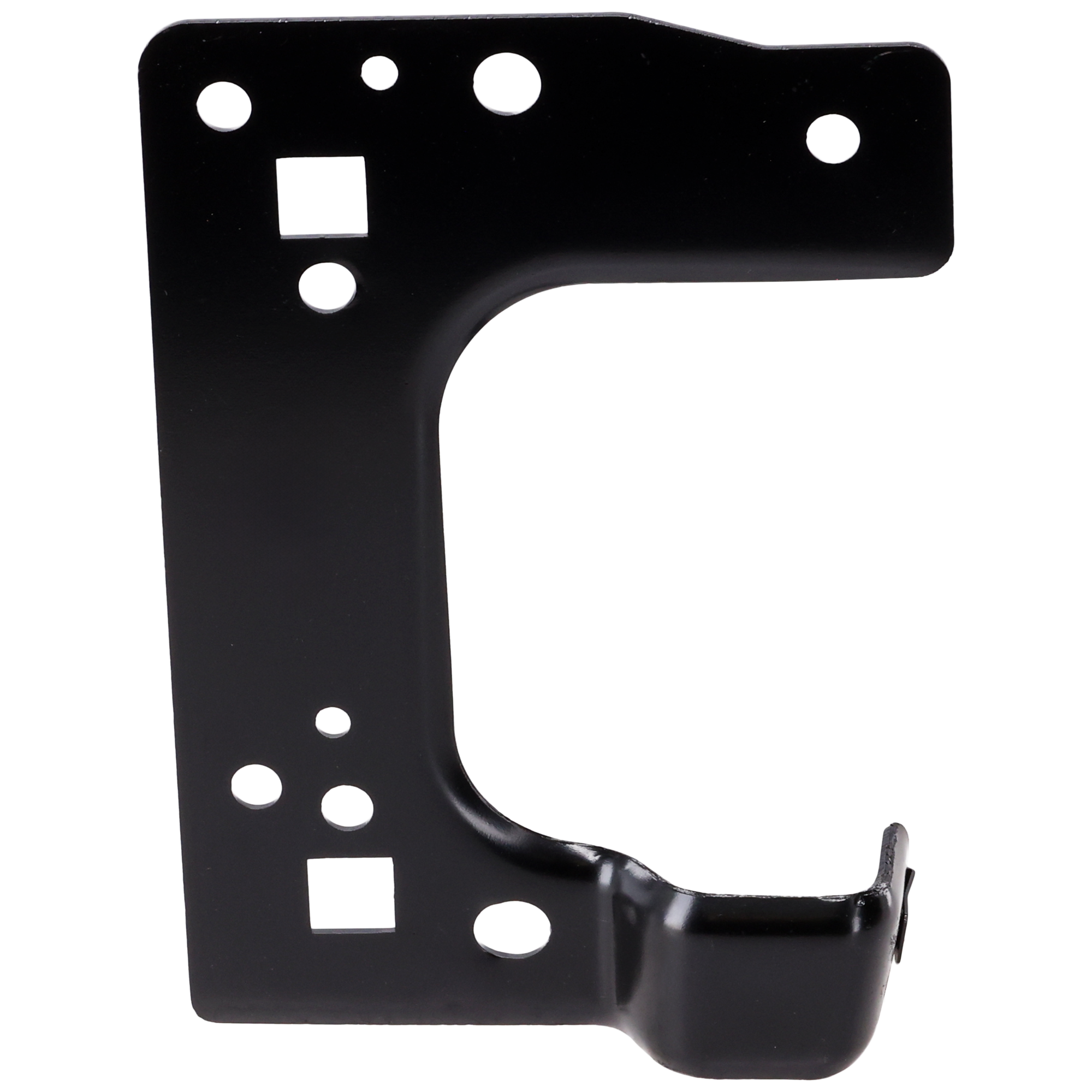 AM F 150-21-23 REAR BUMPER BRACKET LH Mounting Bracket Dual Exhaust Crew Cab Pickup Extended Cab Pickup SKU GF76260002 Partslink FO1162124 OEM ML3Z17788A