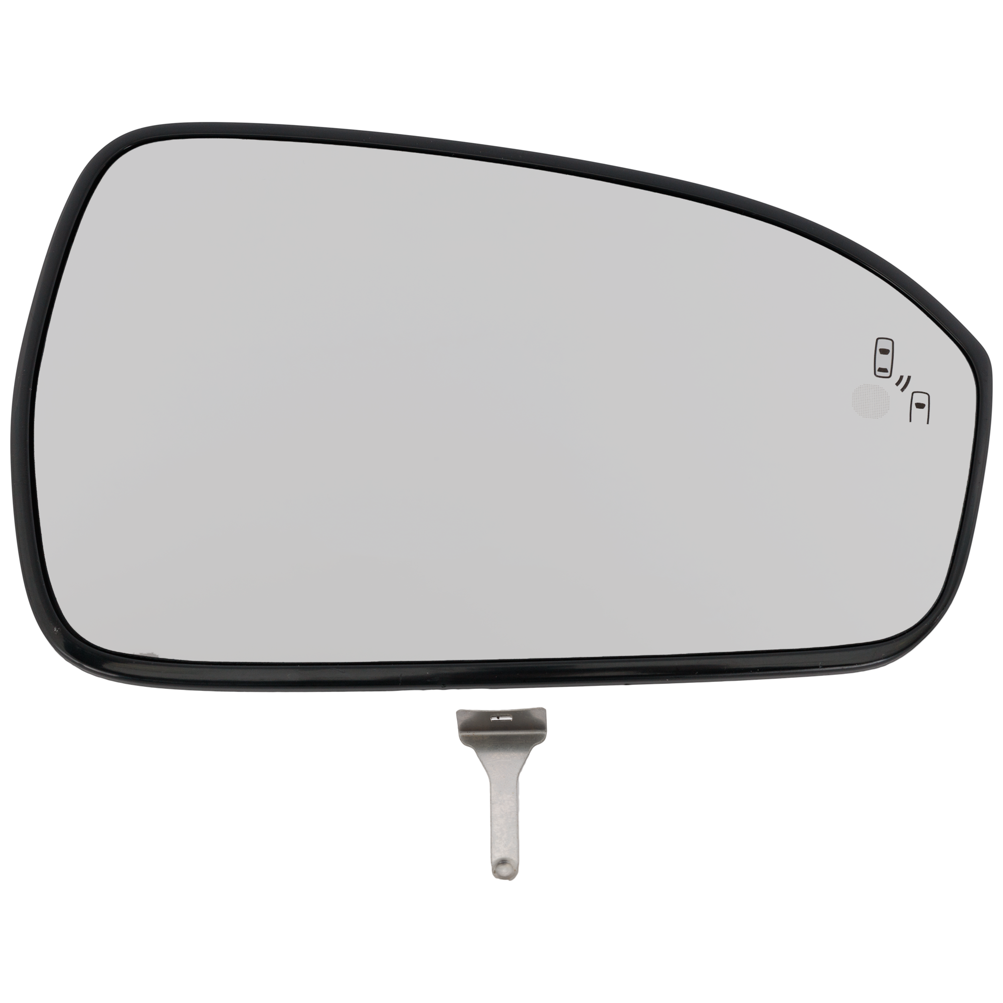 AM FUSION 13-20 MIRROR GLASS RH Power Heated w Blind Spot Detection No Turn Signal Light SKU GFD548GR Partslink FO1325171 OEM DS7Z17K707C